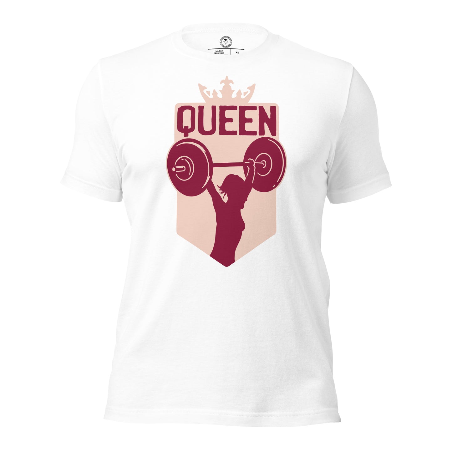 Gym Queen Shirt in White