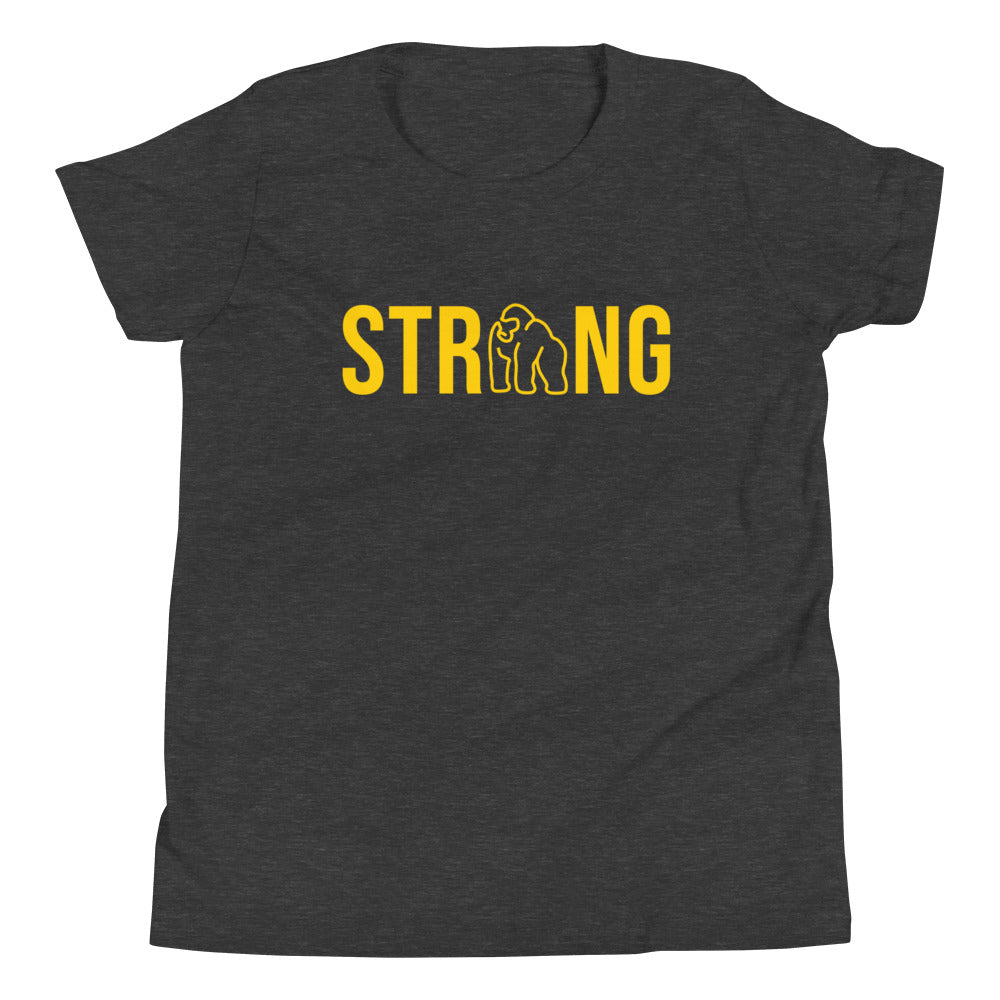 Ape Strong Children's T-Shirt in Dark Grey Heather