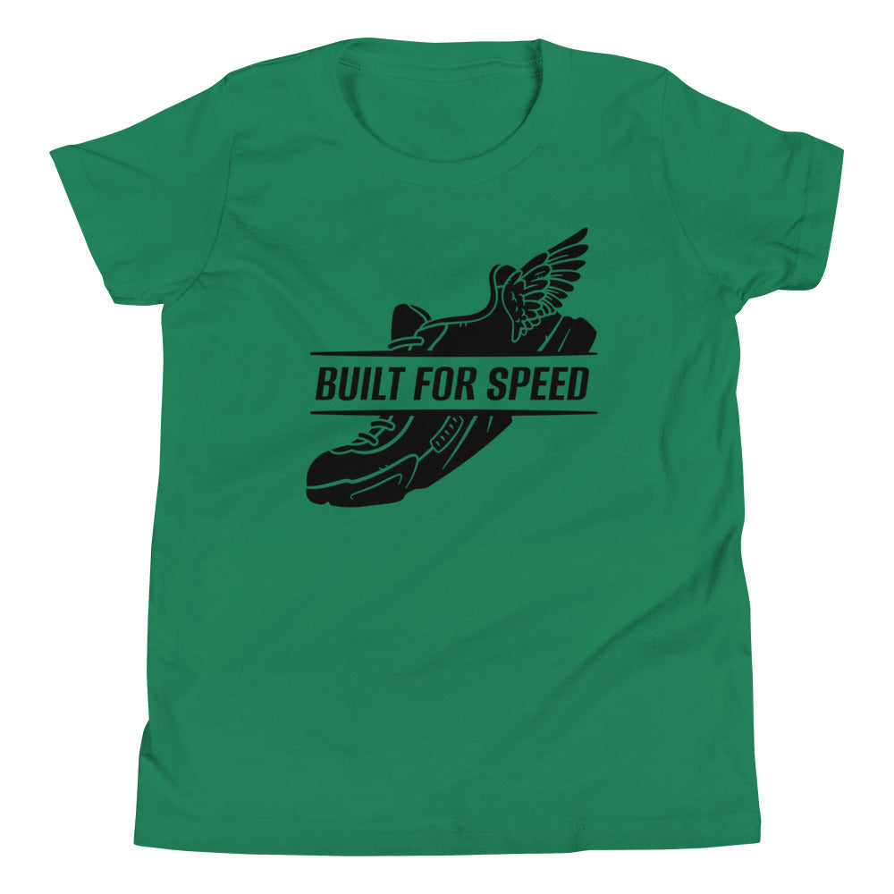 Built for Speed Children's T-Shirt in Kelly Green