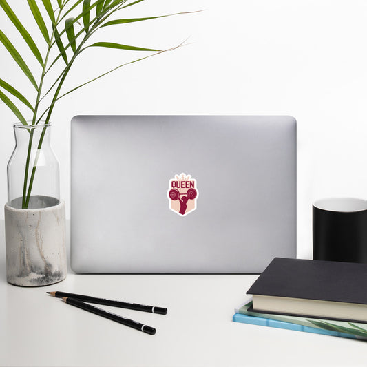 Gym queen sticker - small