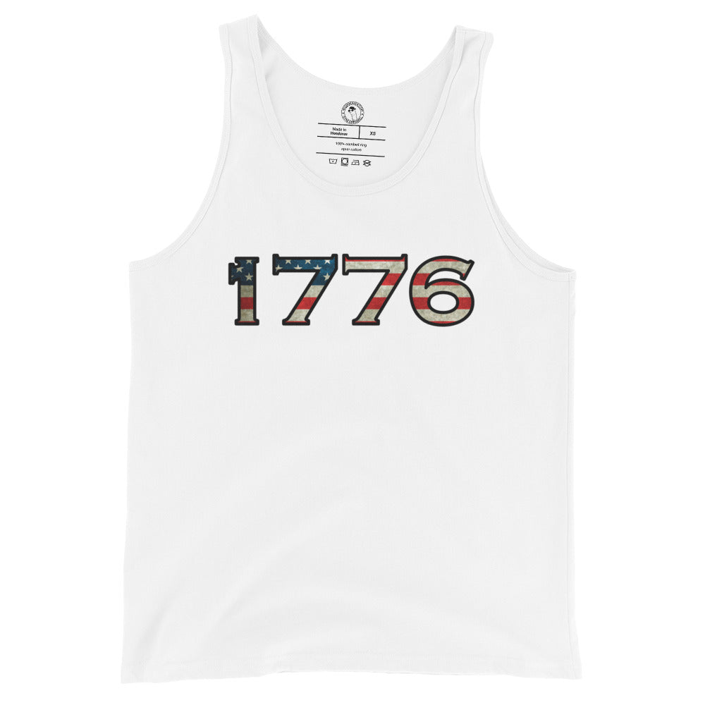 Men's 1776 Tank Top in White