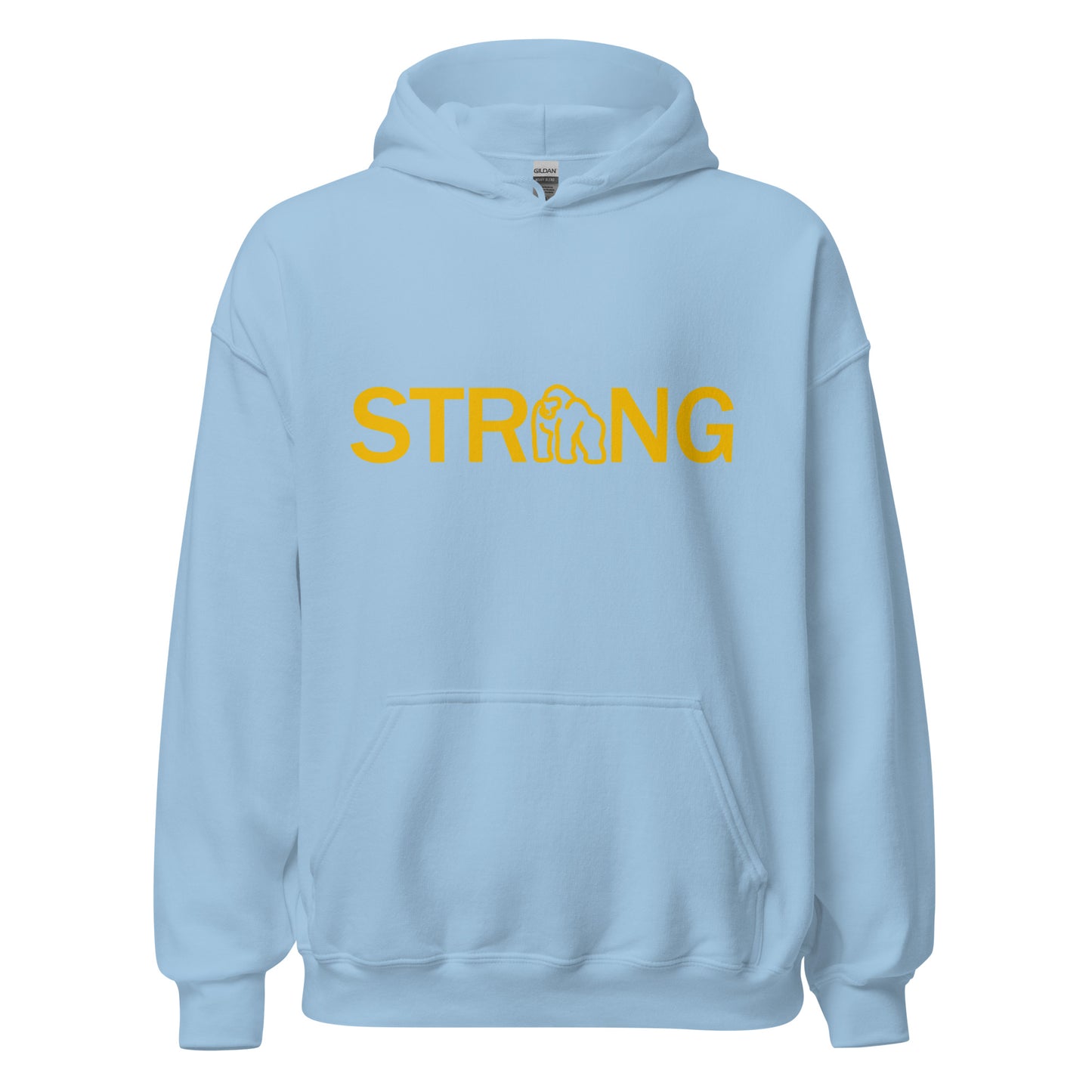 Ape Strong Hoodie in Light Blue