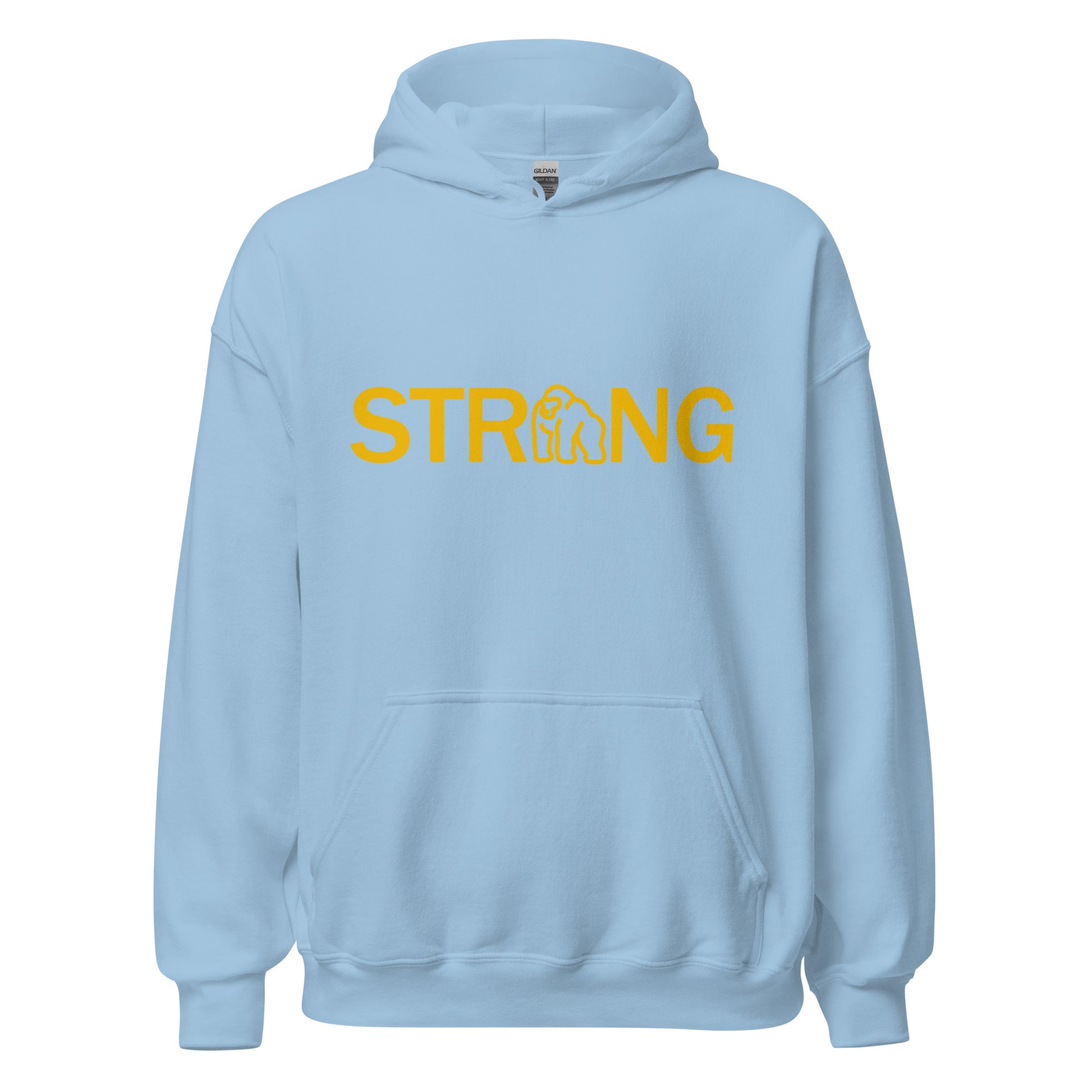 Ape Strong Hoodie in Light Blue
