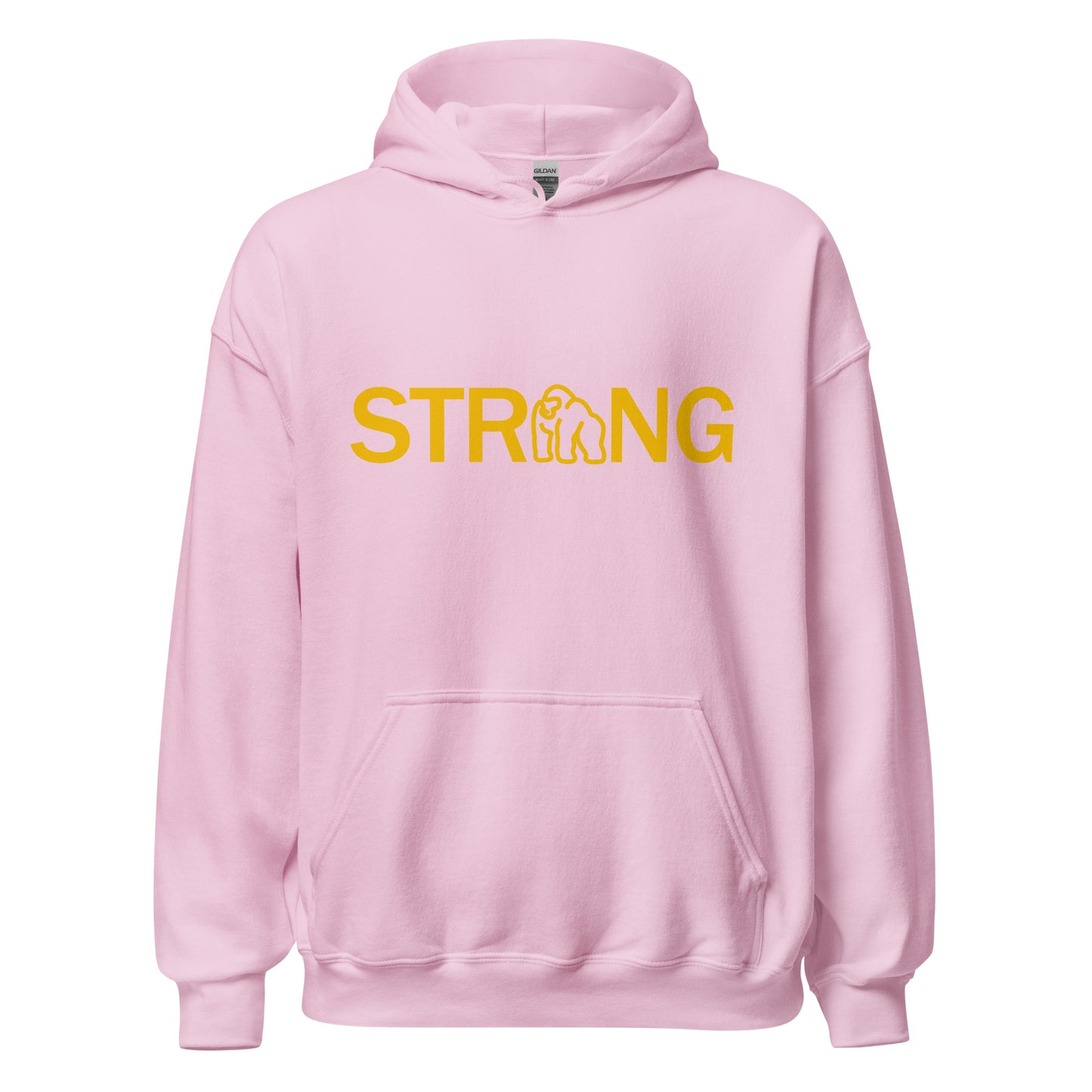 Ape Strong Hoodie in Light Pink