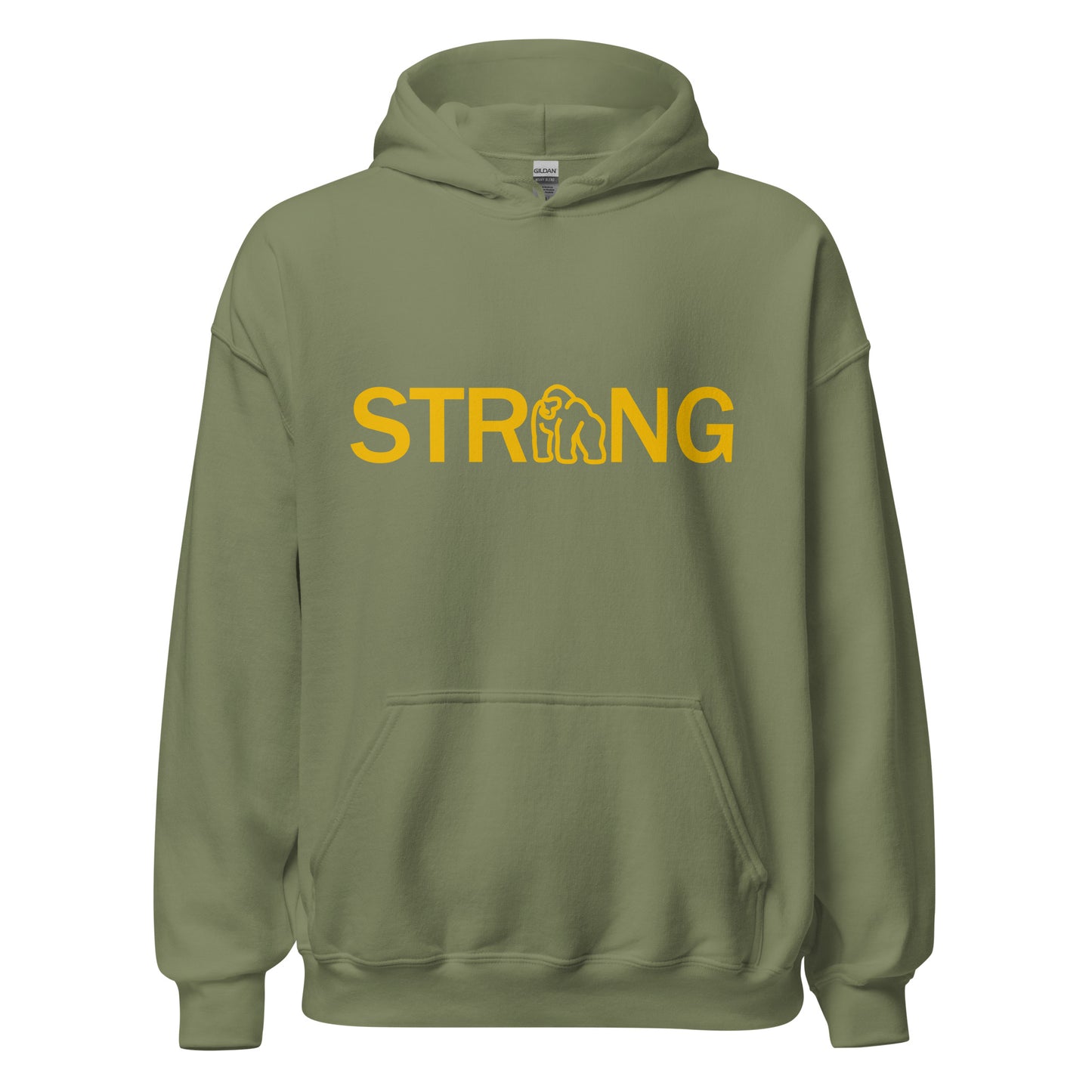 Ape Strong Hoodie in Military Green