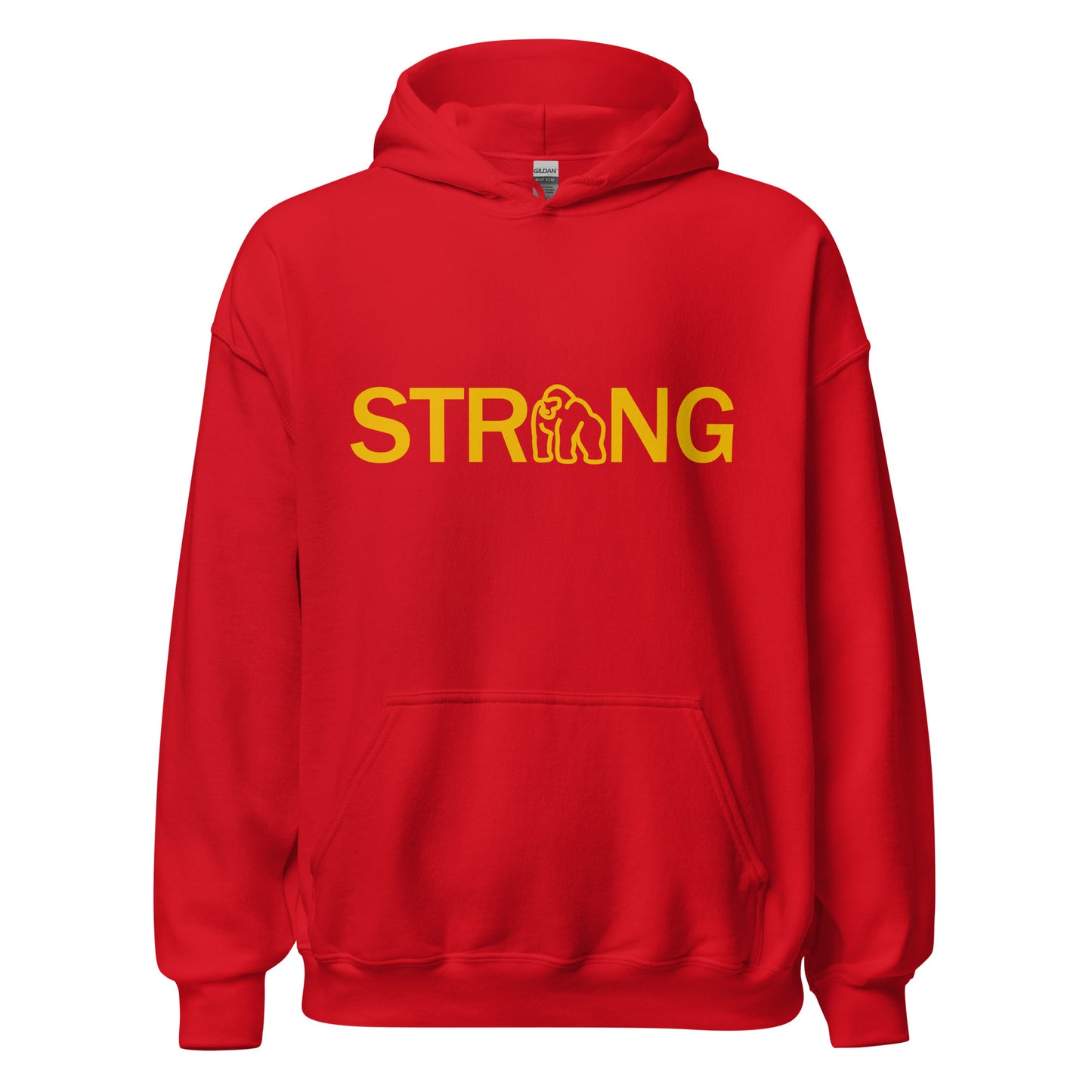 Ape Strong Hoodie in Red