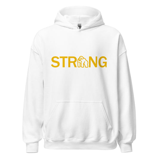 Ape Strong Hoodie in White