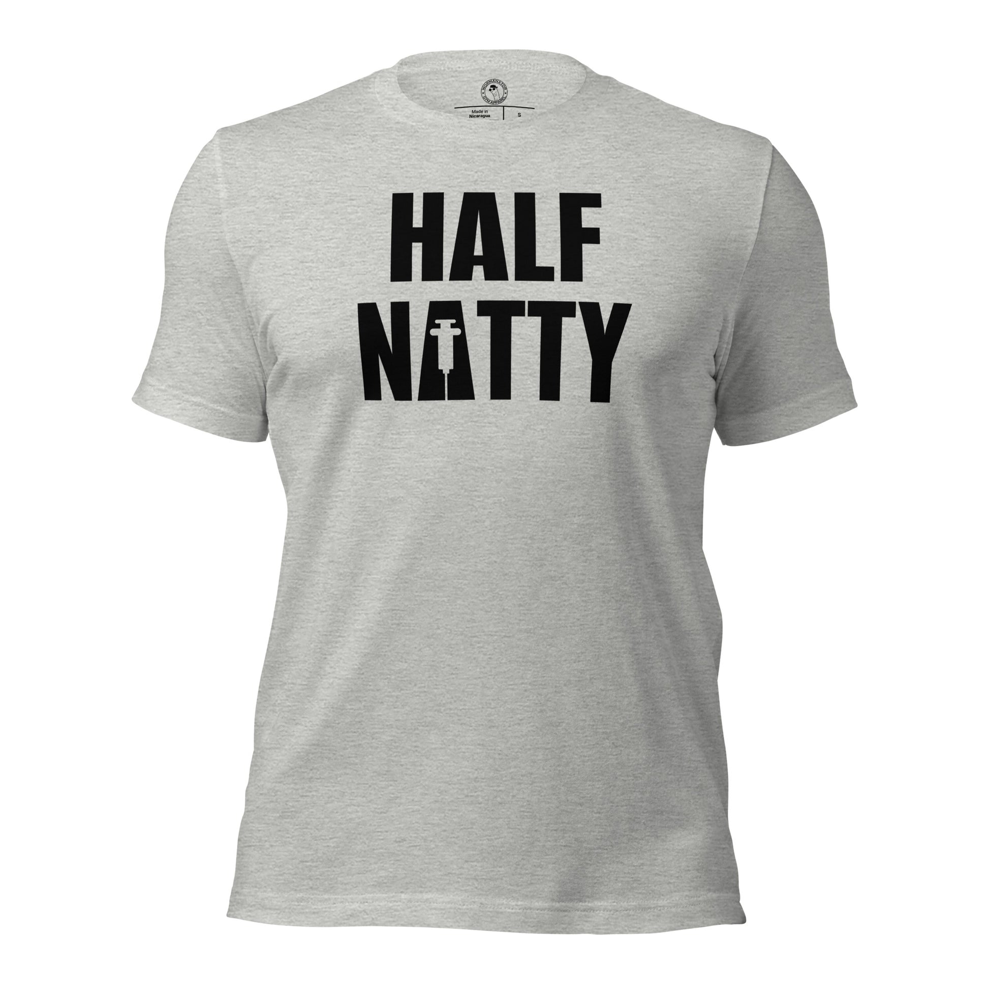 Half Natty T-Shirt in Athletic Heather