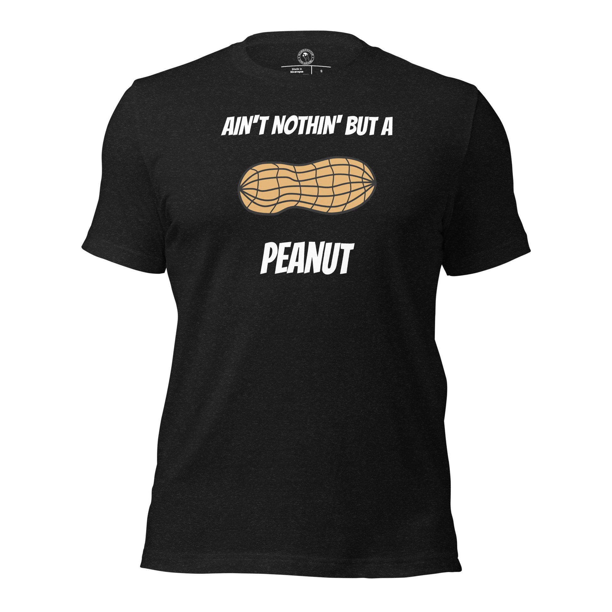 Ain't Nothin' but a Peanut Ronnie Coleman Shirt in Black Heather