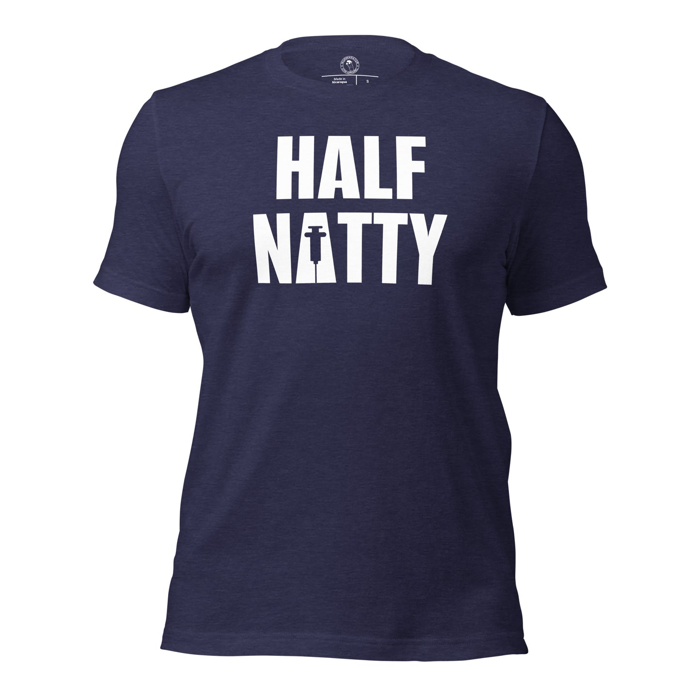 Half Natty T-Shirt in Heather Midnight Navy