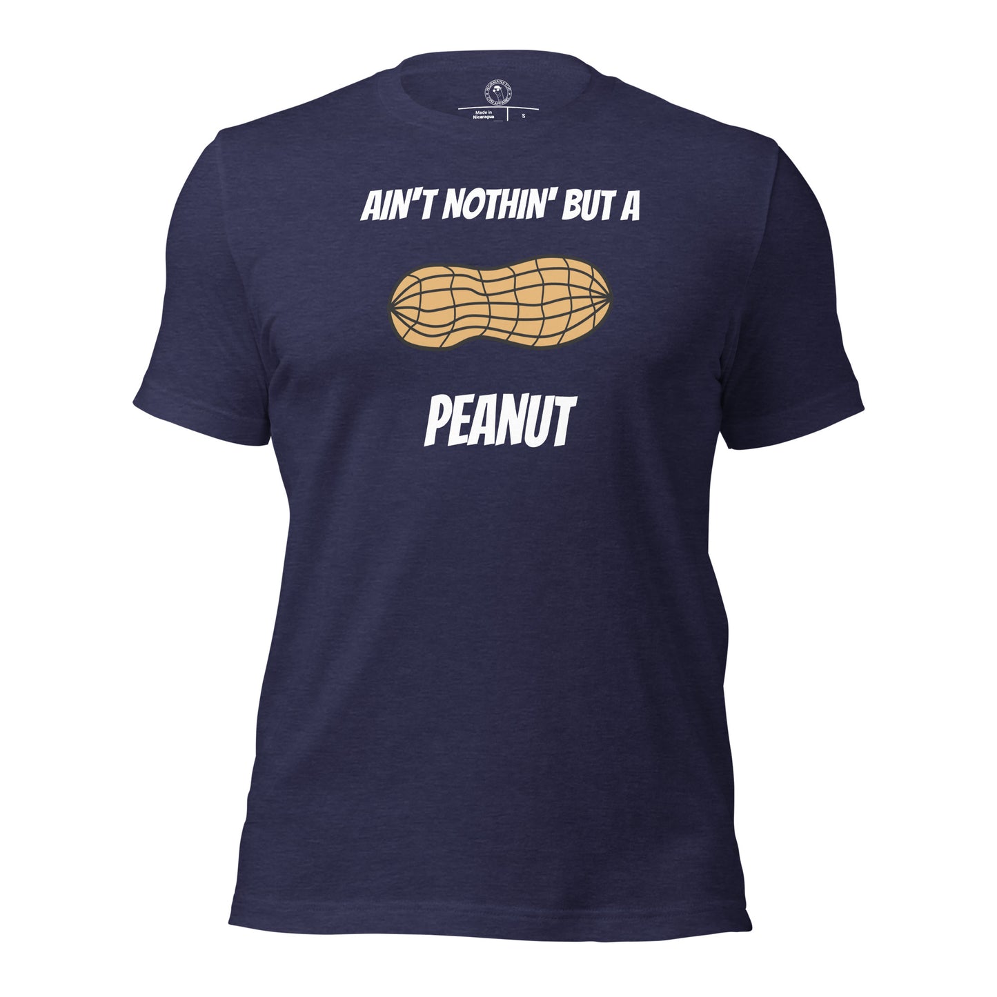 Ain't Nothin' but a Peanut Ronnie Coleman Shirt in Heather Midnight Navy