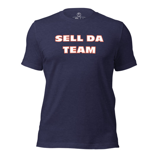 Sell da team chicago bears shirt in heather midnight navy