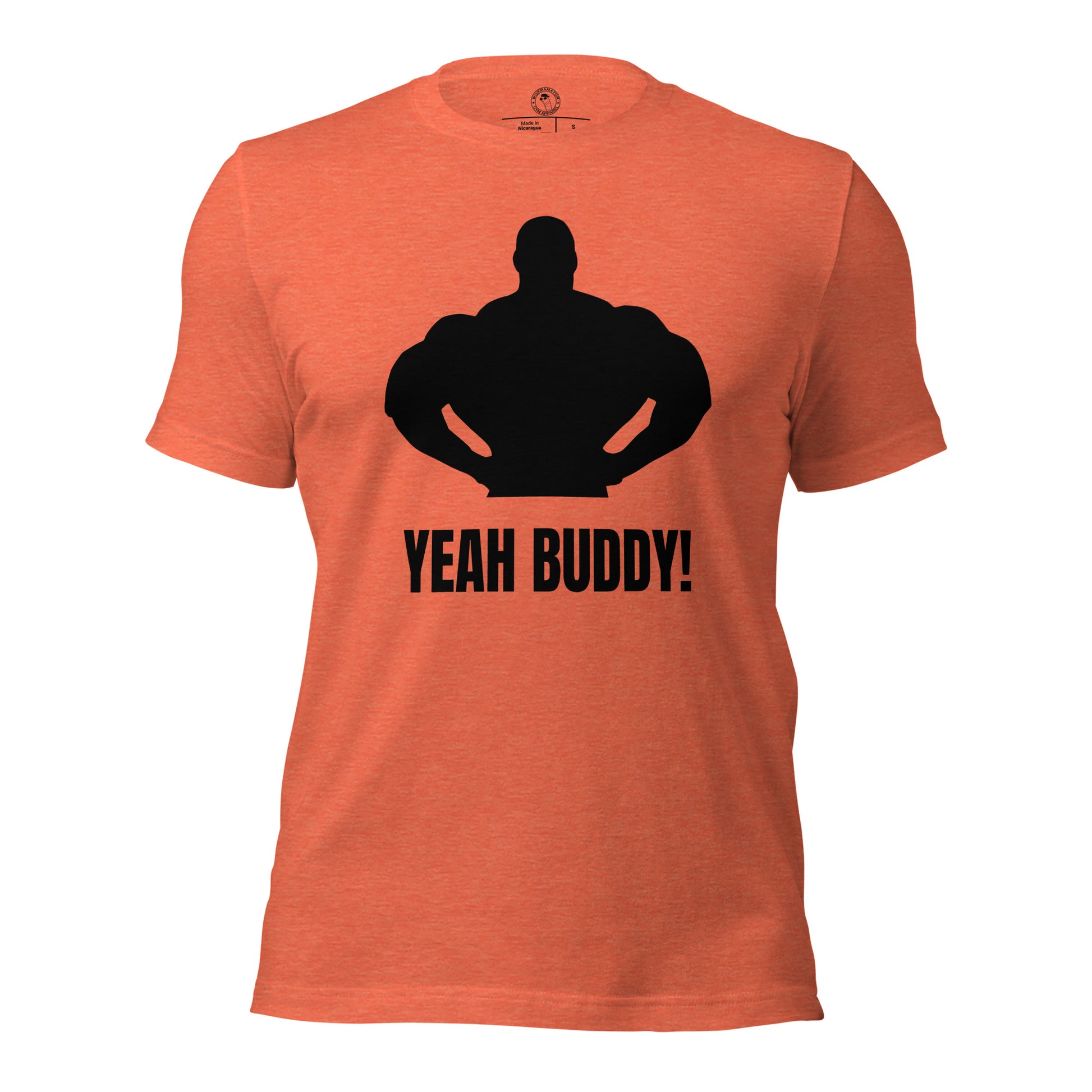 Yeah Buddy Shirt in Heather Orange