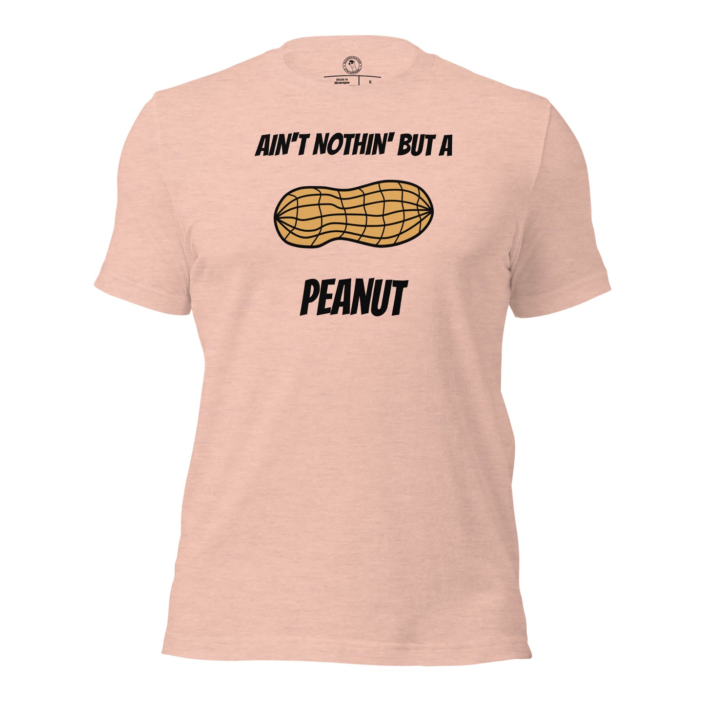 Ain't Nothin' but a Peanut Ronnie Coleman Shirt in Heather Prism Peach