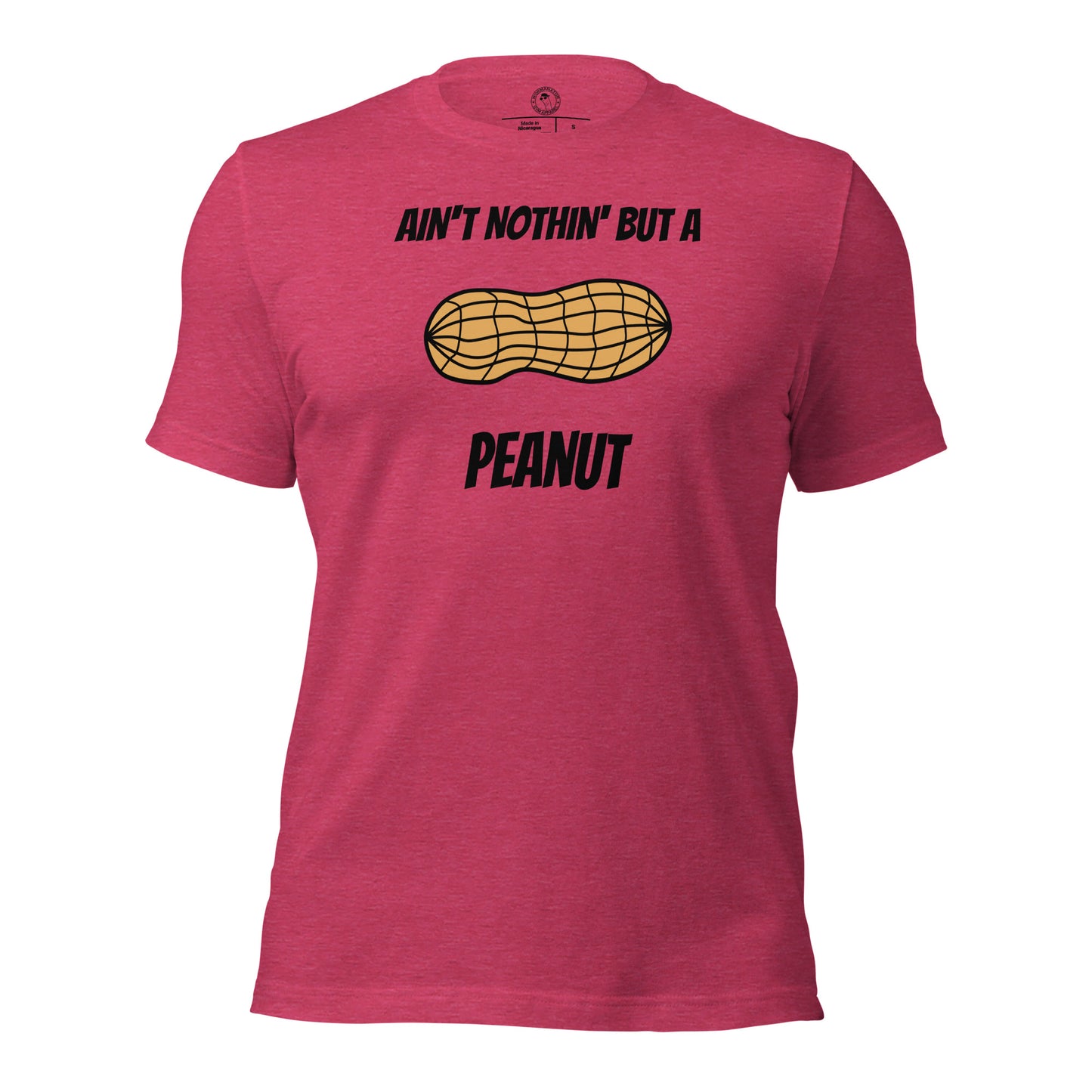 Ain't Nothin' but a Peanut Ronnie Coleman Shirt in heather raspberry