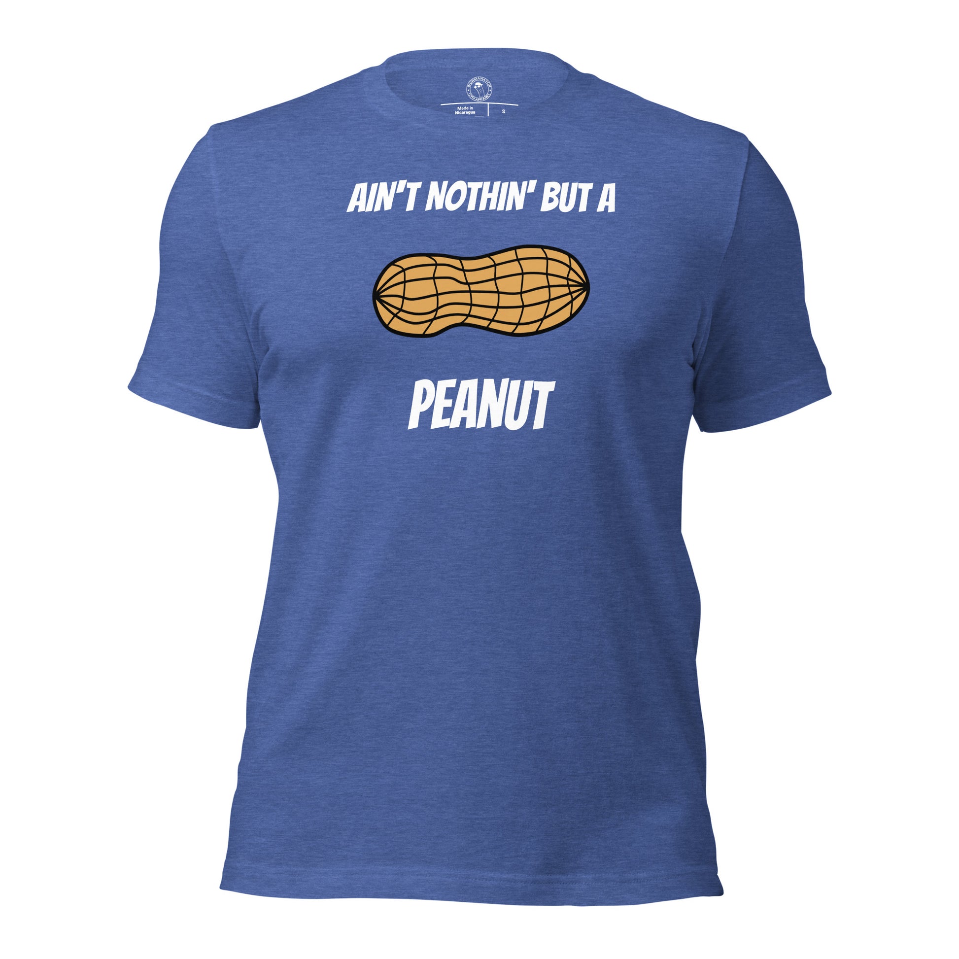 Ain't Nothin' but a Peanut Ronnie Coleman Shirt in Heather True Royal