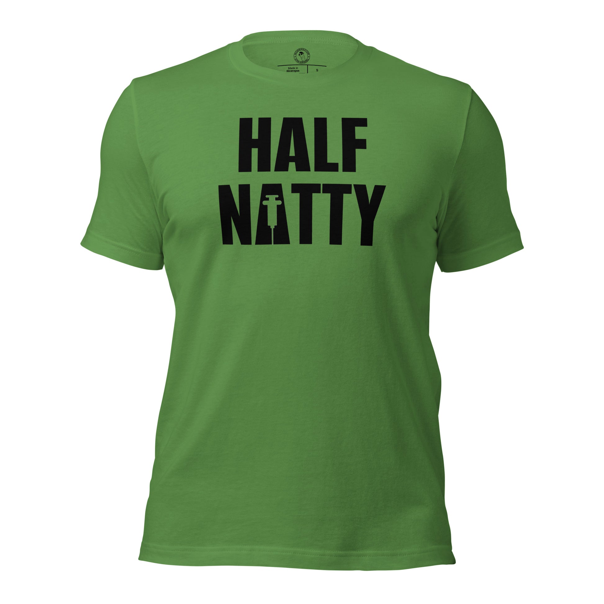 Half Natty T-Shirt in Leaf Green