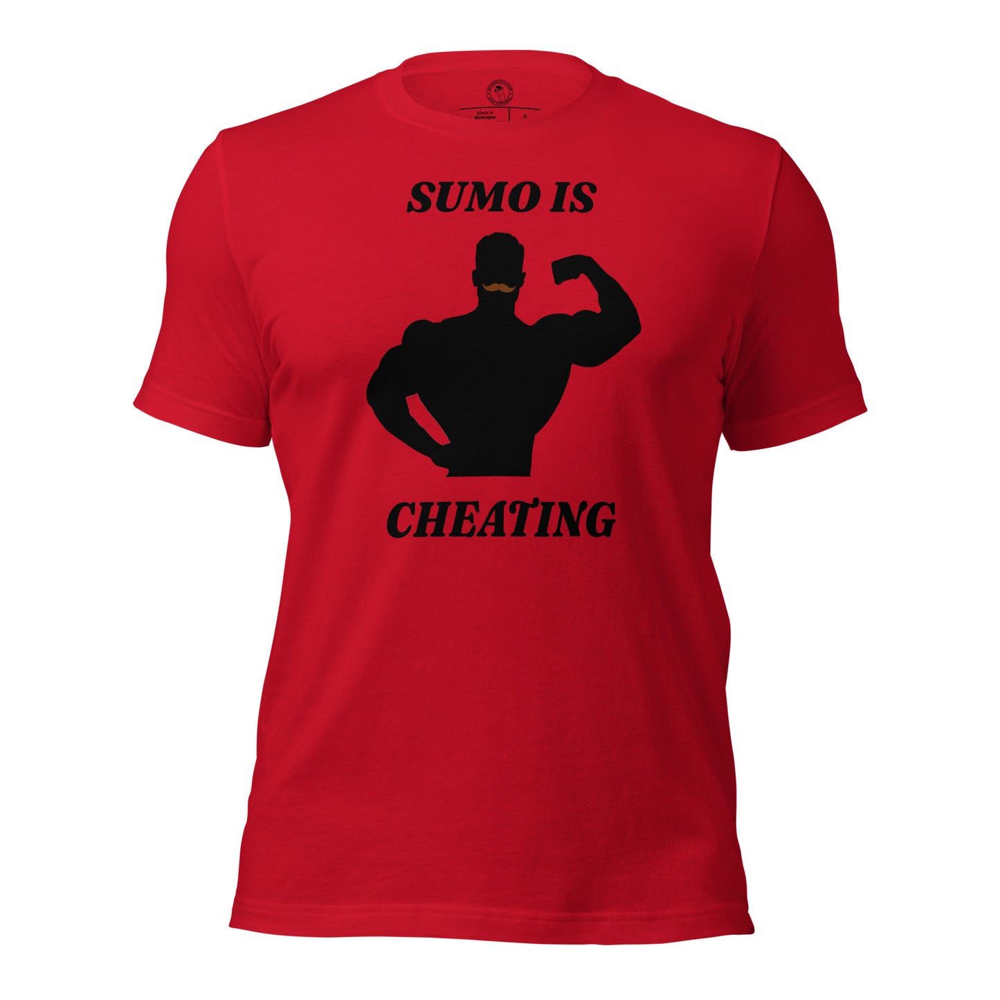CBum Sumo is Cheating Shirt in Red