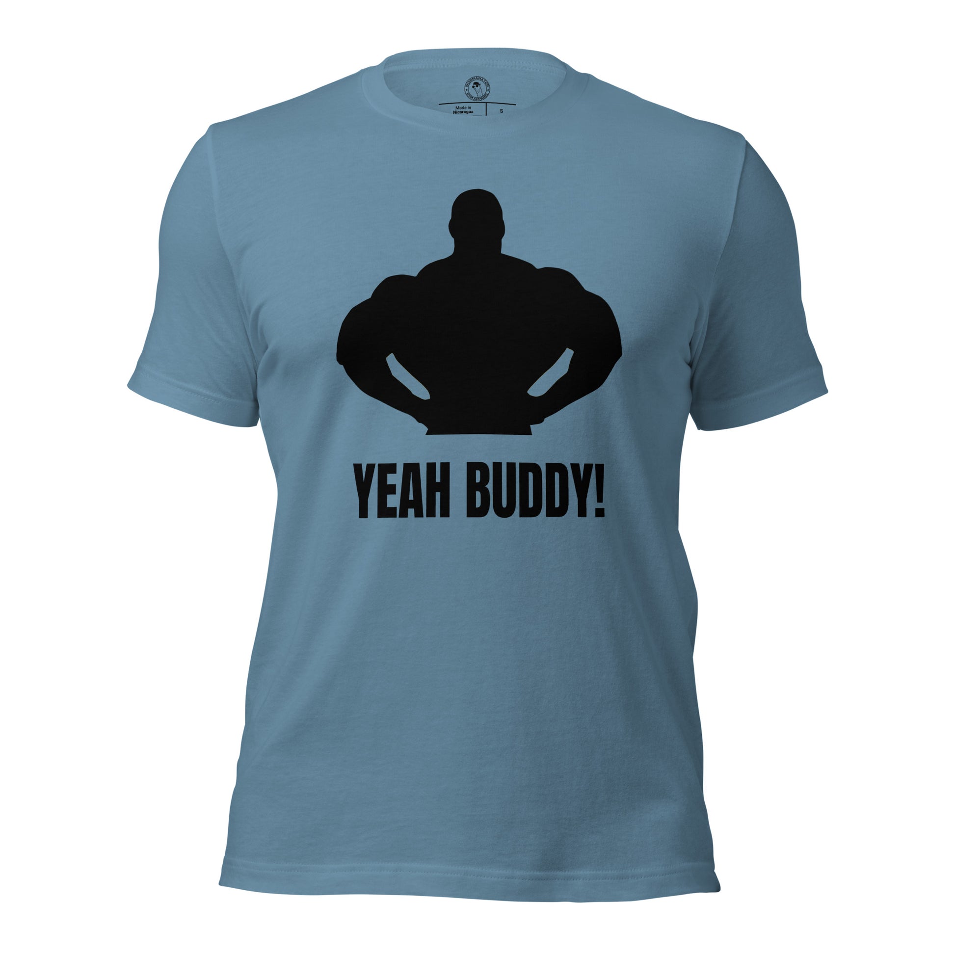 Yeah Buddy Shirt in Steel Blue