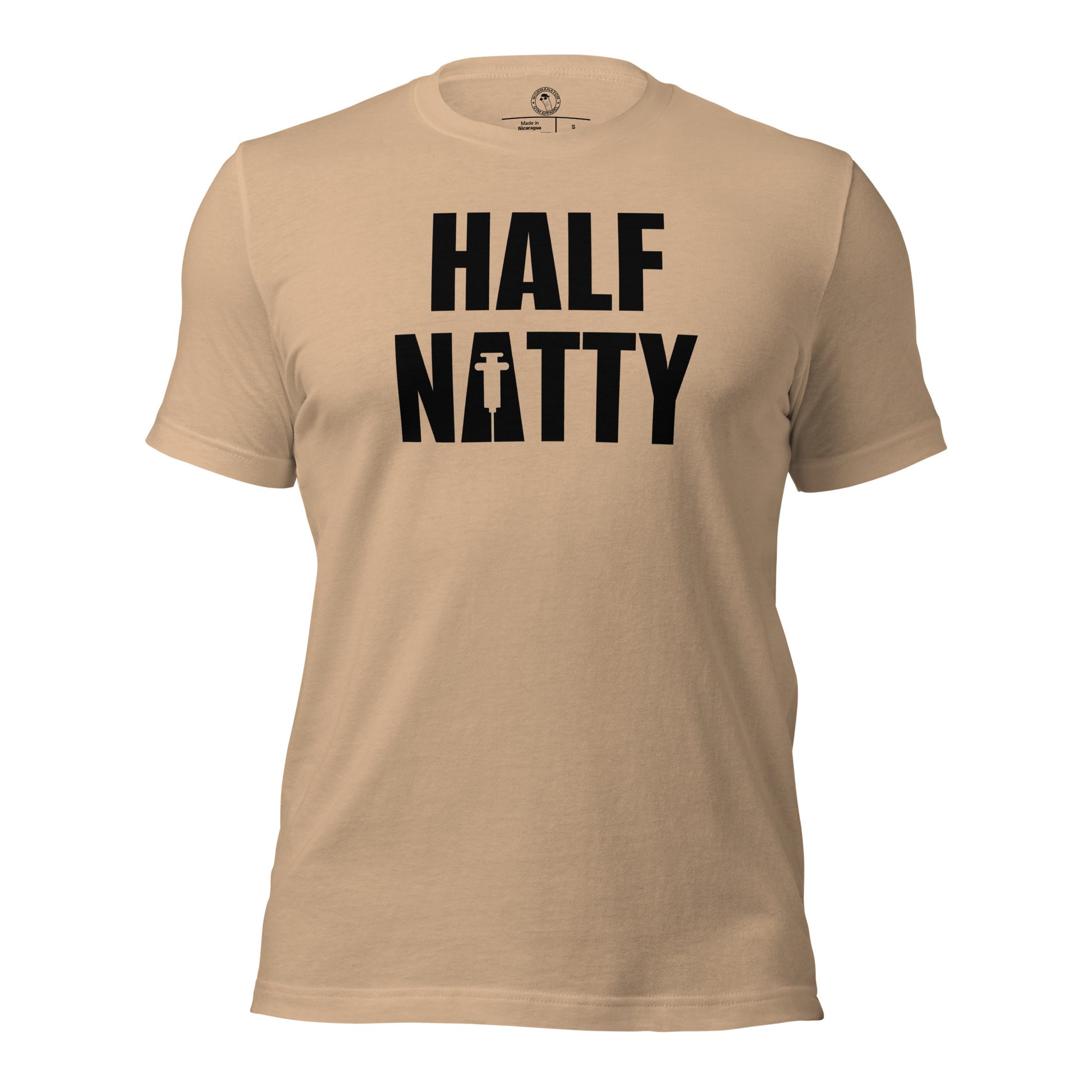 Half Natty T-Shirt in Tan