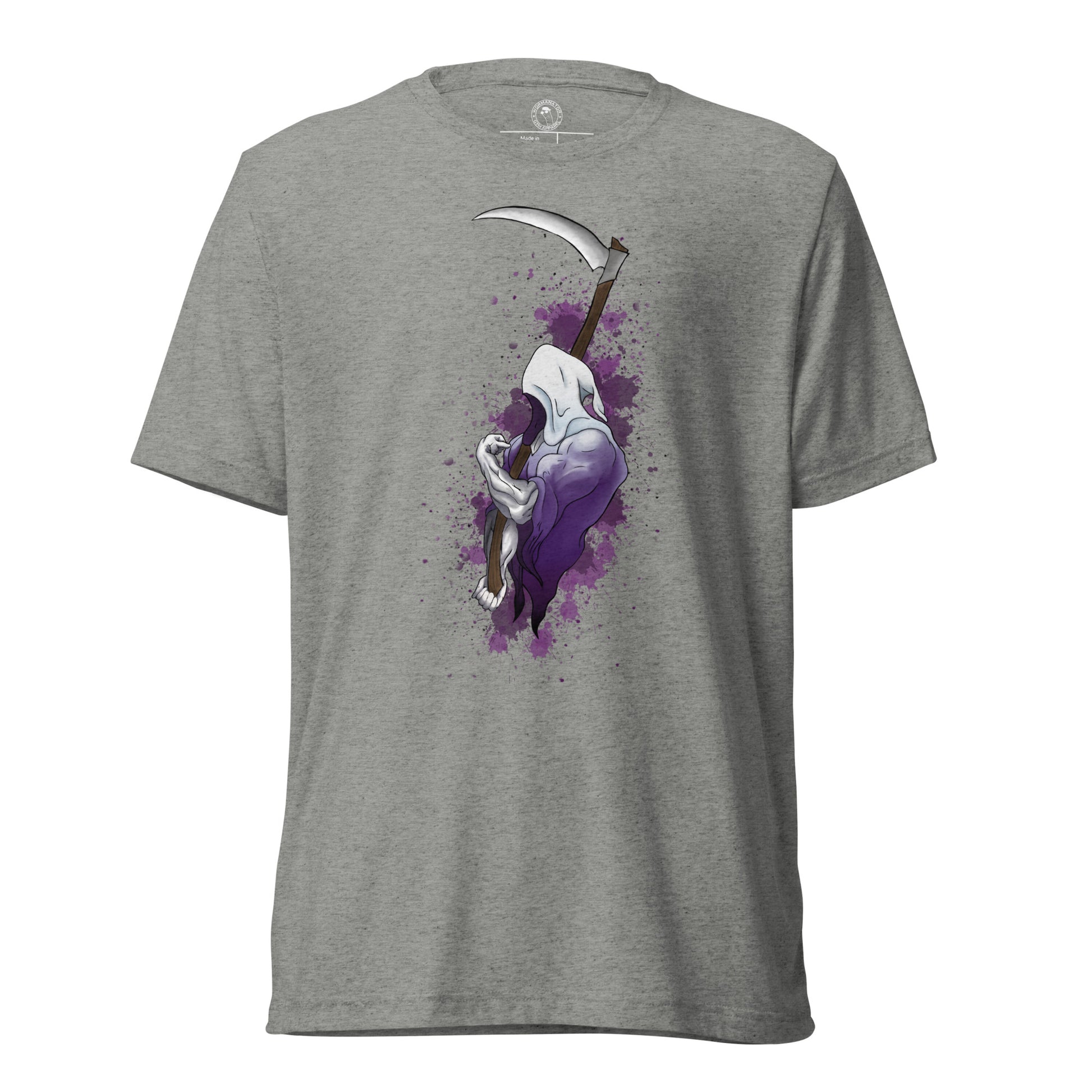 Grip Reaper Shirt in Athletic Grey Triblend