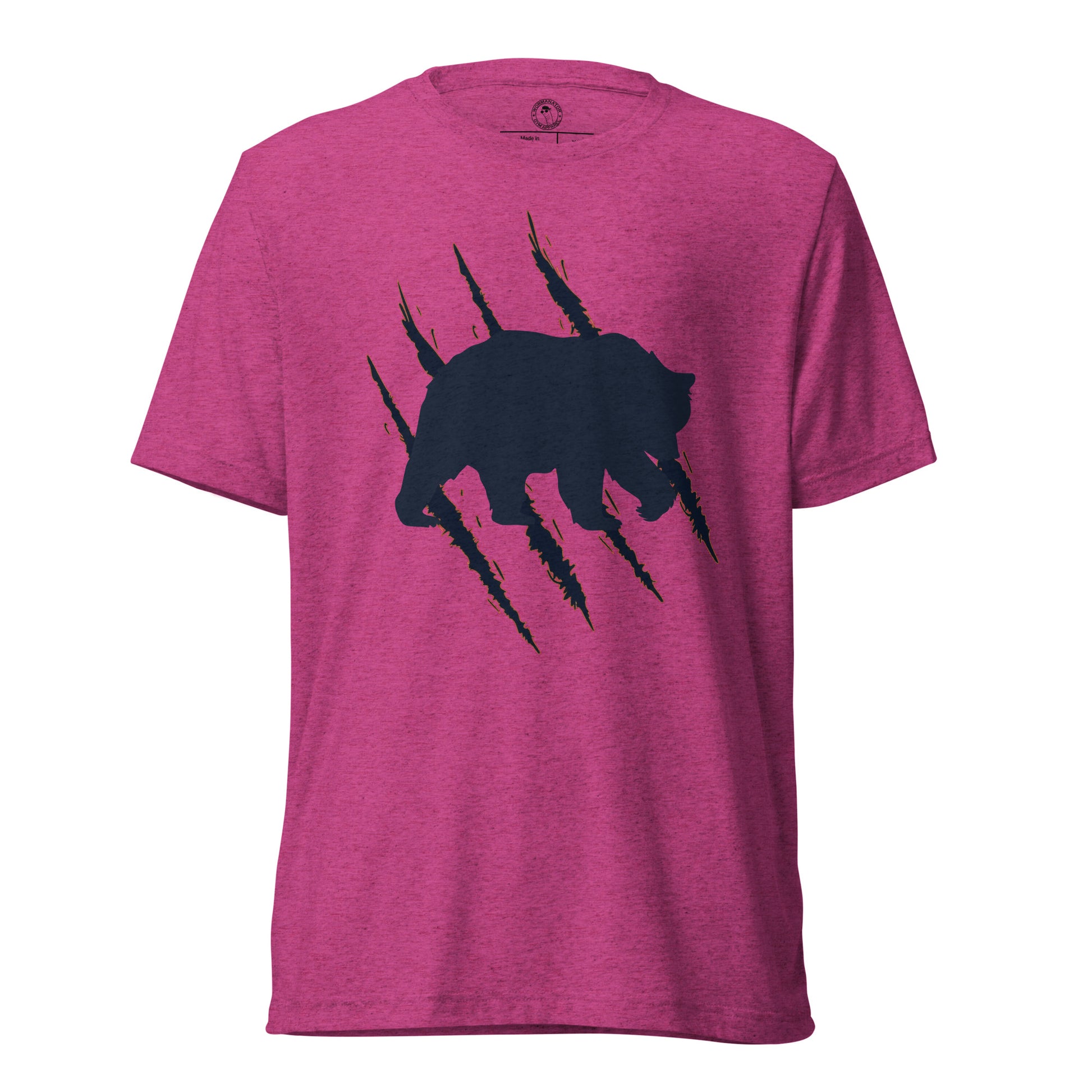 Chicago Bears Claw Shirt in Berry Triblend