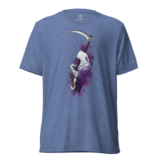 Grip Reaper Shirt in Blue Triblend
