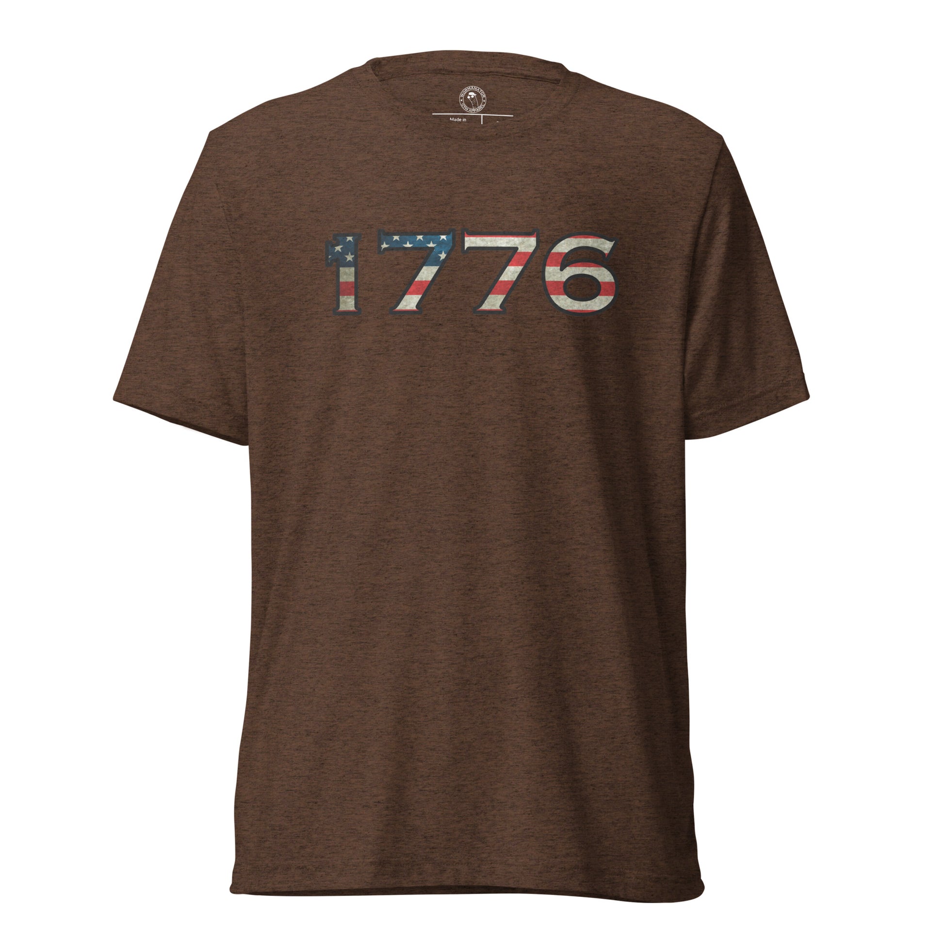 1776 T-Shirt in Brown Triblend