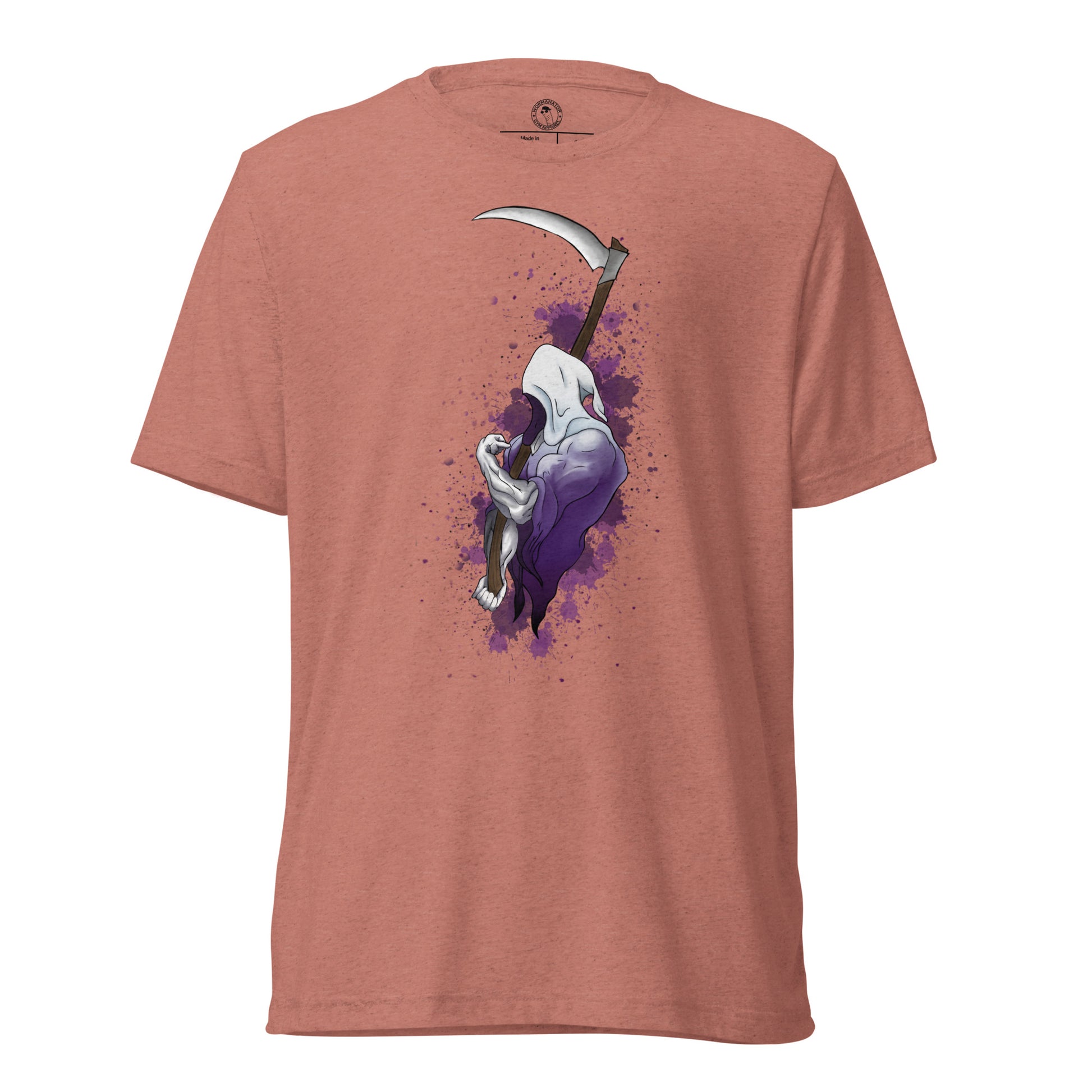Grip Reaper Shirt in Mauve Triblend