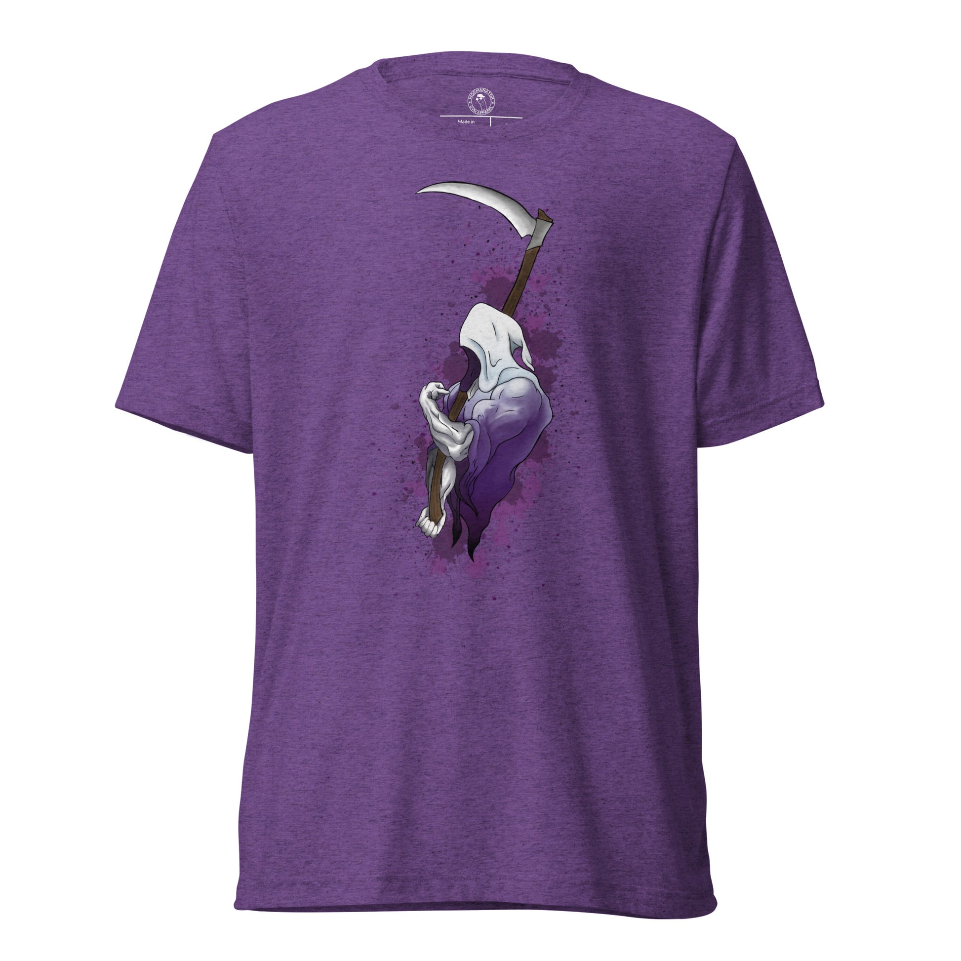 Grip Reaper Shirt in Purple Triblend