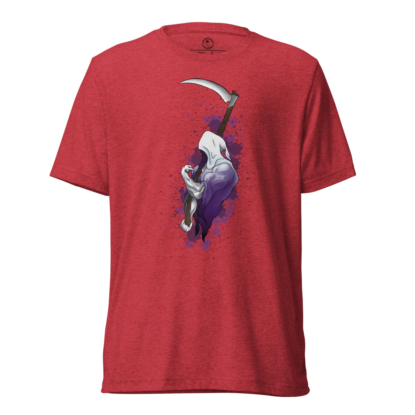 Grip Reaper Shirt in Red Triblend