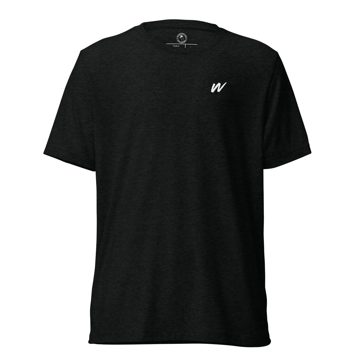 Win the Day T-Shirt in Solid Black Triblend