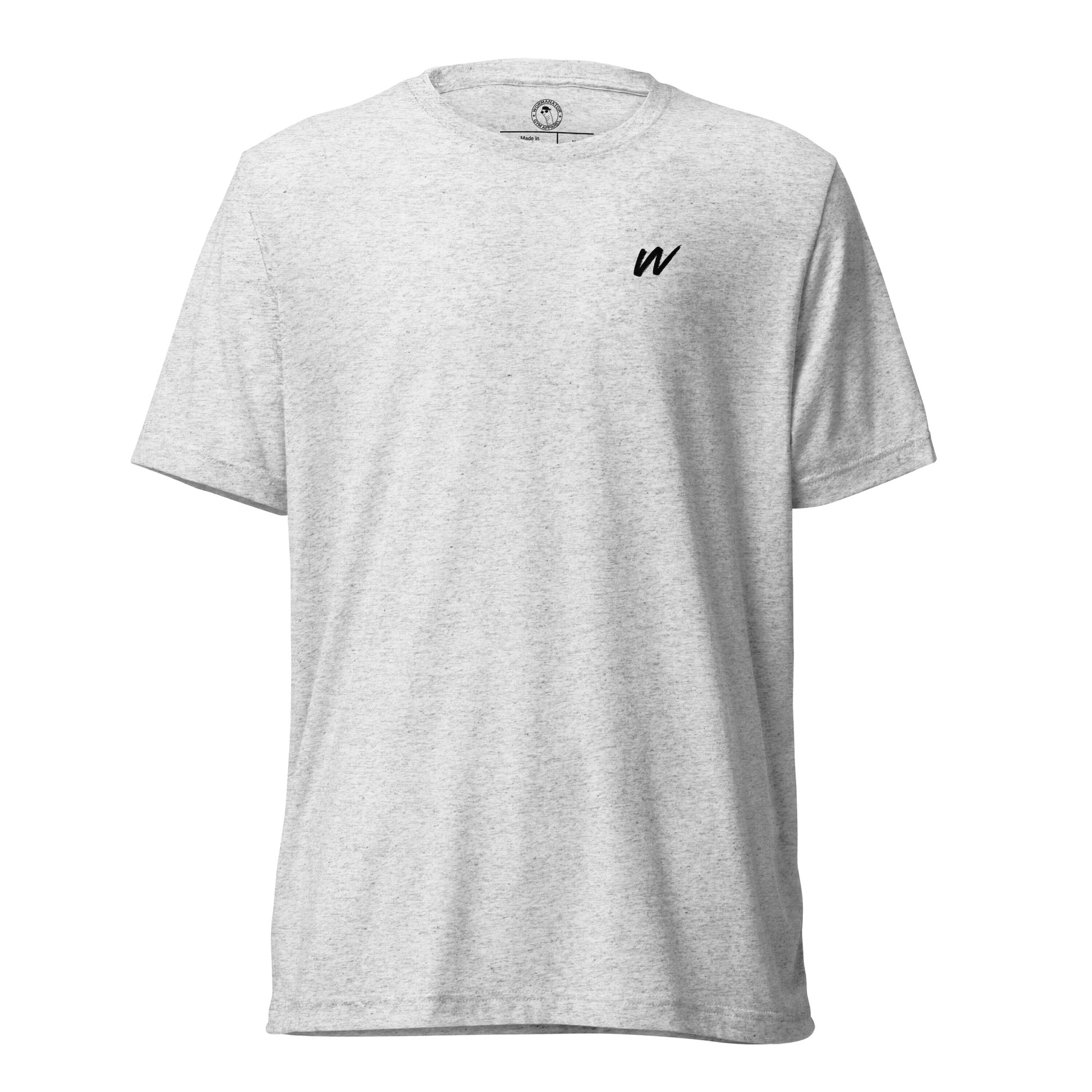 Win the Day T-Shirt in White Fleck