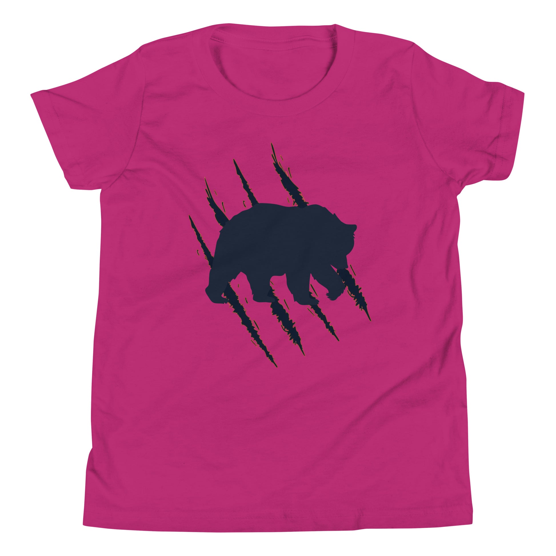 Chicago Bear Claw Children's T-Shirt in Berry