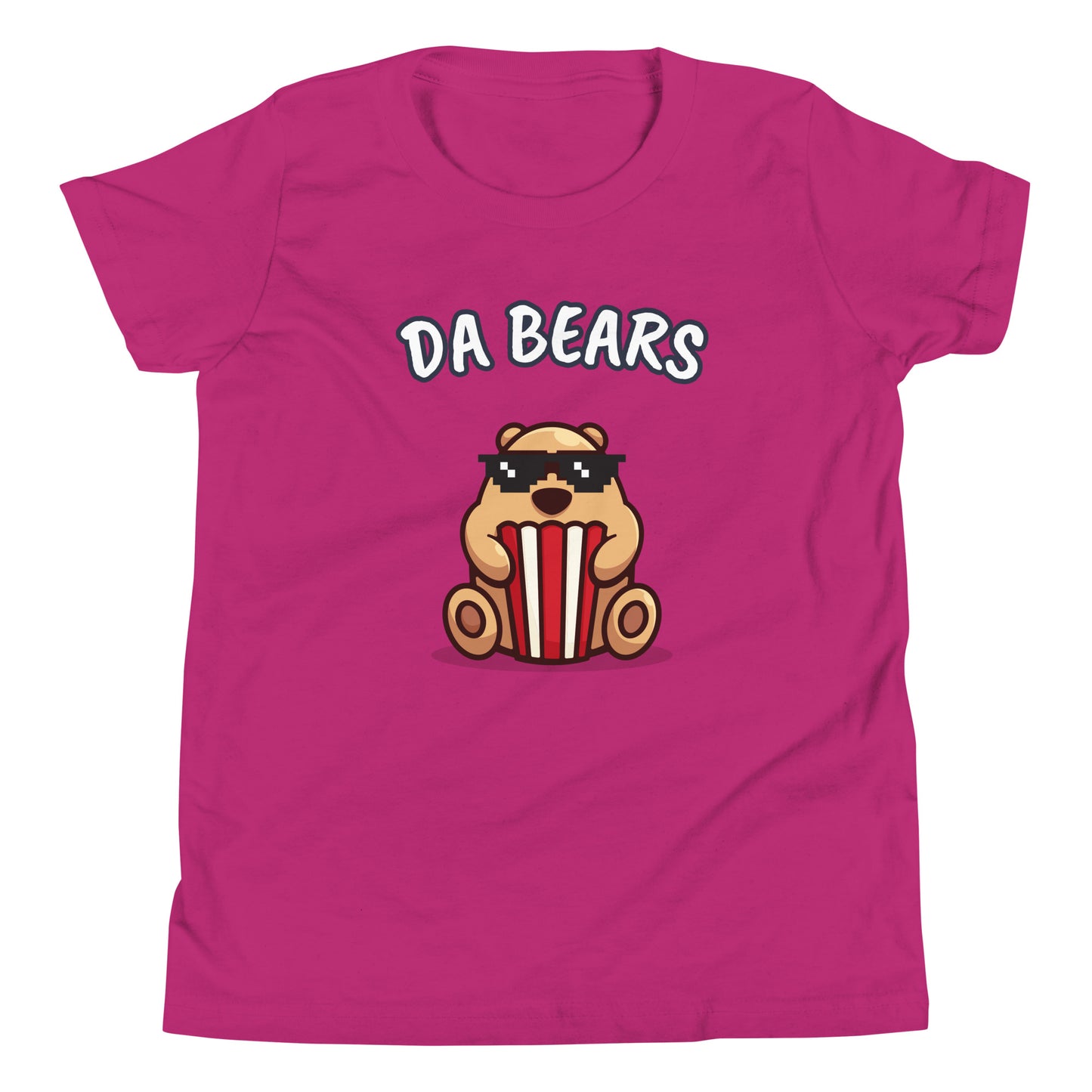 Da Bears Children's T-Shirt in Berry