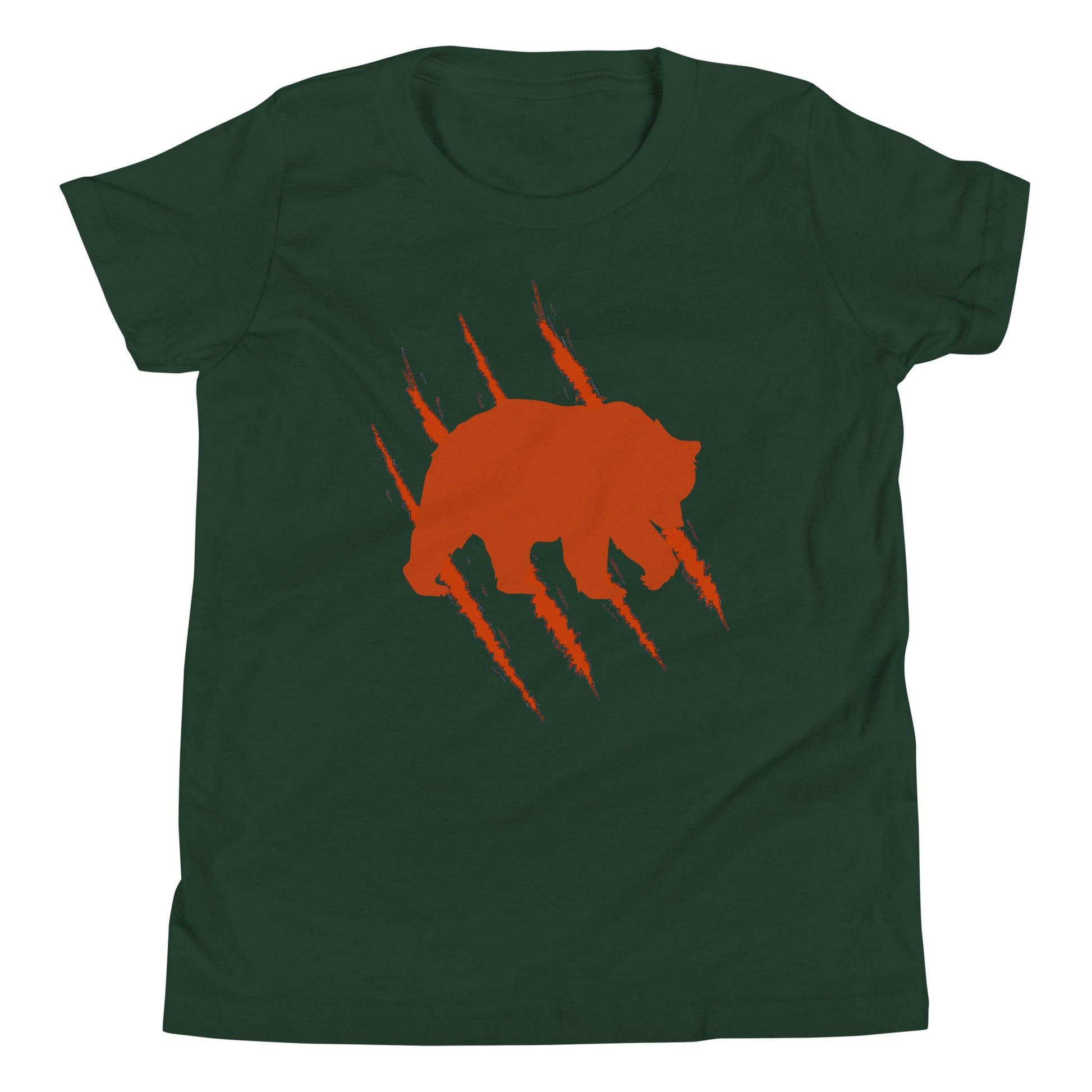 Chicago Bear Claw Children's T-Shirt in Forest