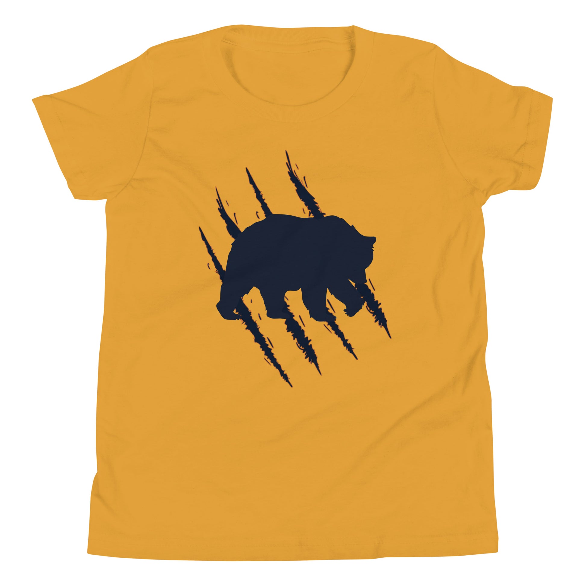 Chicago Bear Claw Children's T-Shirt in Mustard