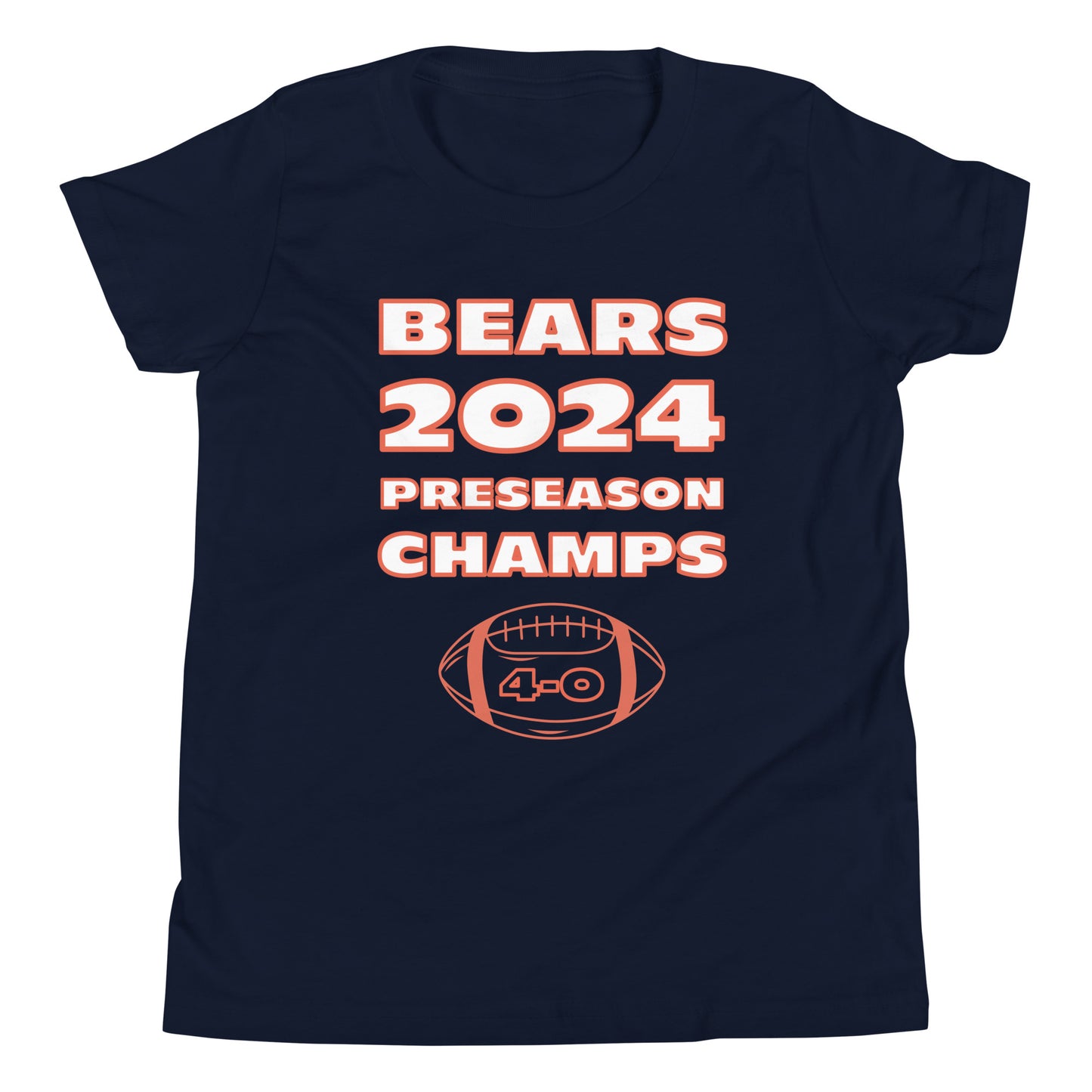 Chicago Bears 2024 Preseason Champs Children's T-Shirt in Navy