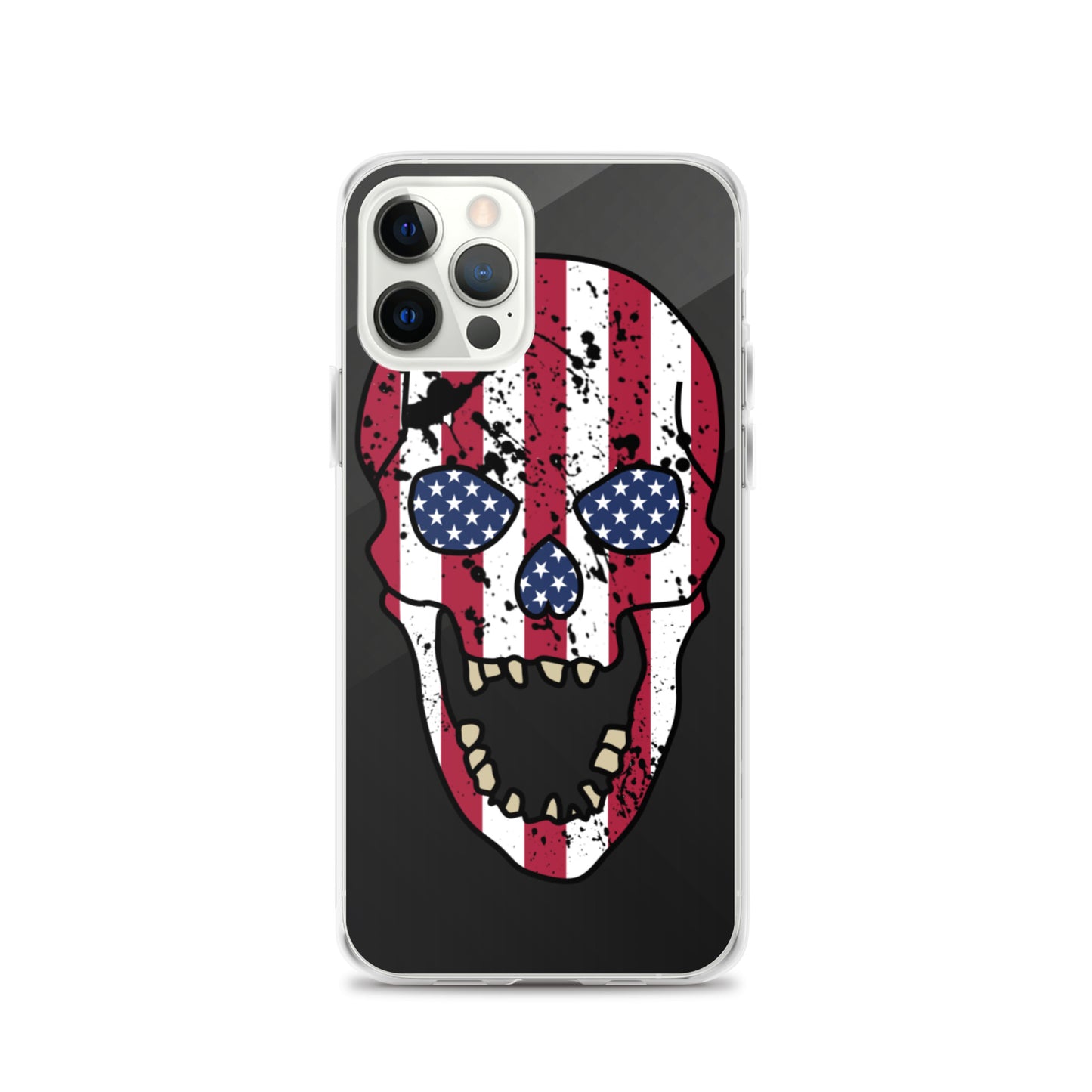 USA Skull iPhone 12 Pro Case