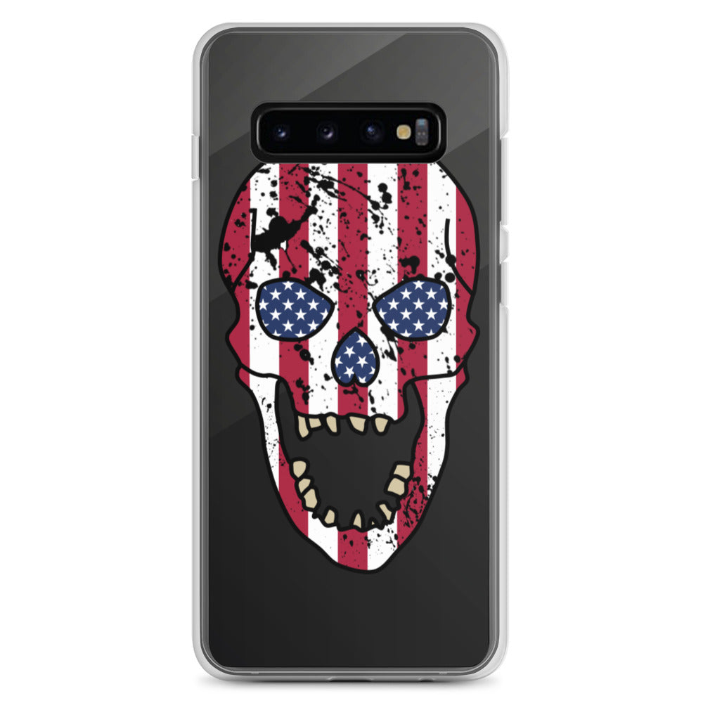USA Skull Samsung Case - Galaxy S10 Plus