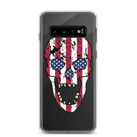USA Skull Samsung Case - Galaxy S10