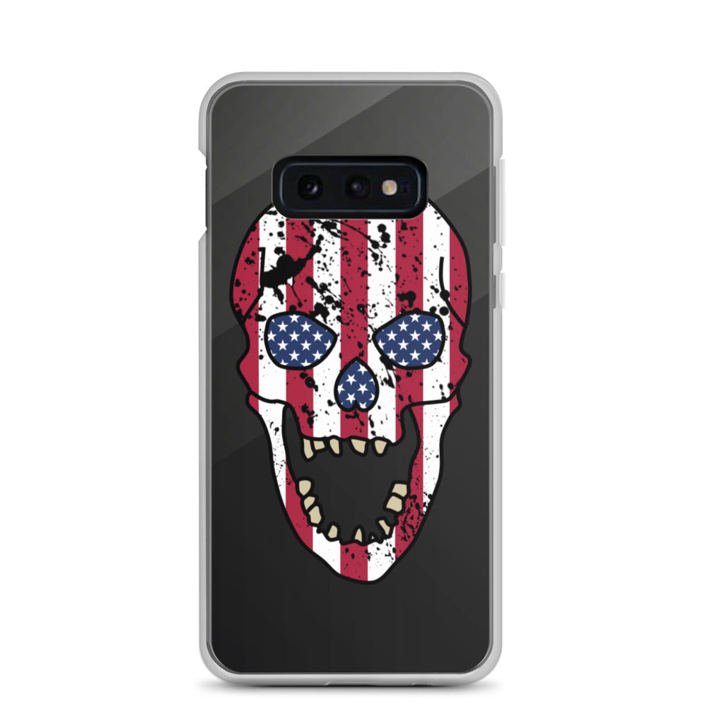 USA Skull Samsung Case - Galaxy S10e