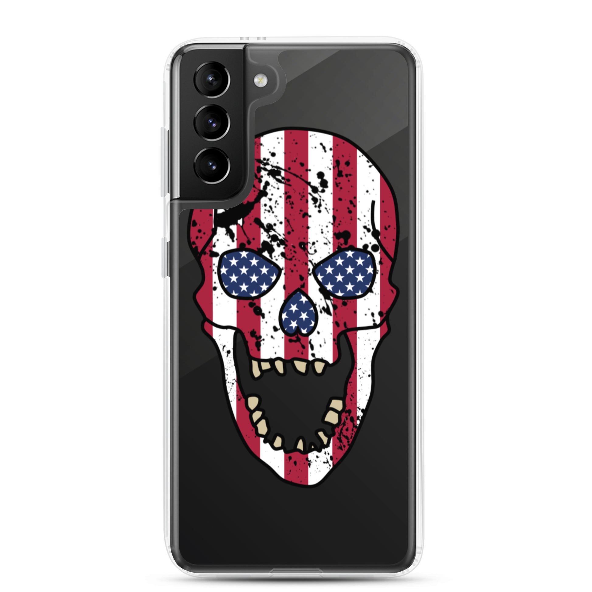 USA Skull Samsung Case - Galaxy S21 Plus