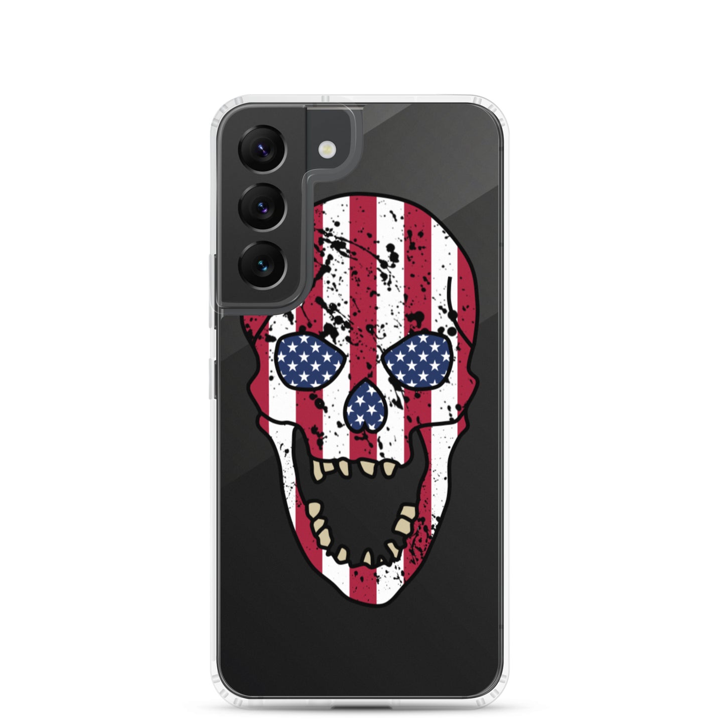 USA Skull Samsung Case - Galaxy S22
