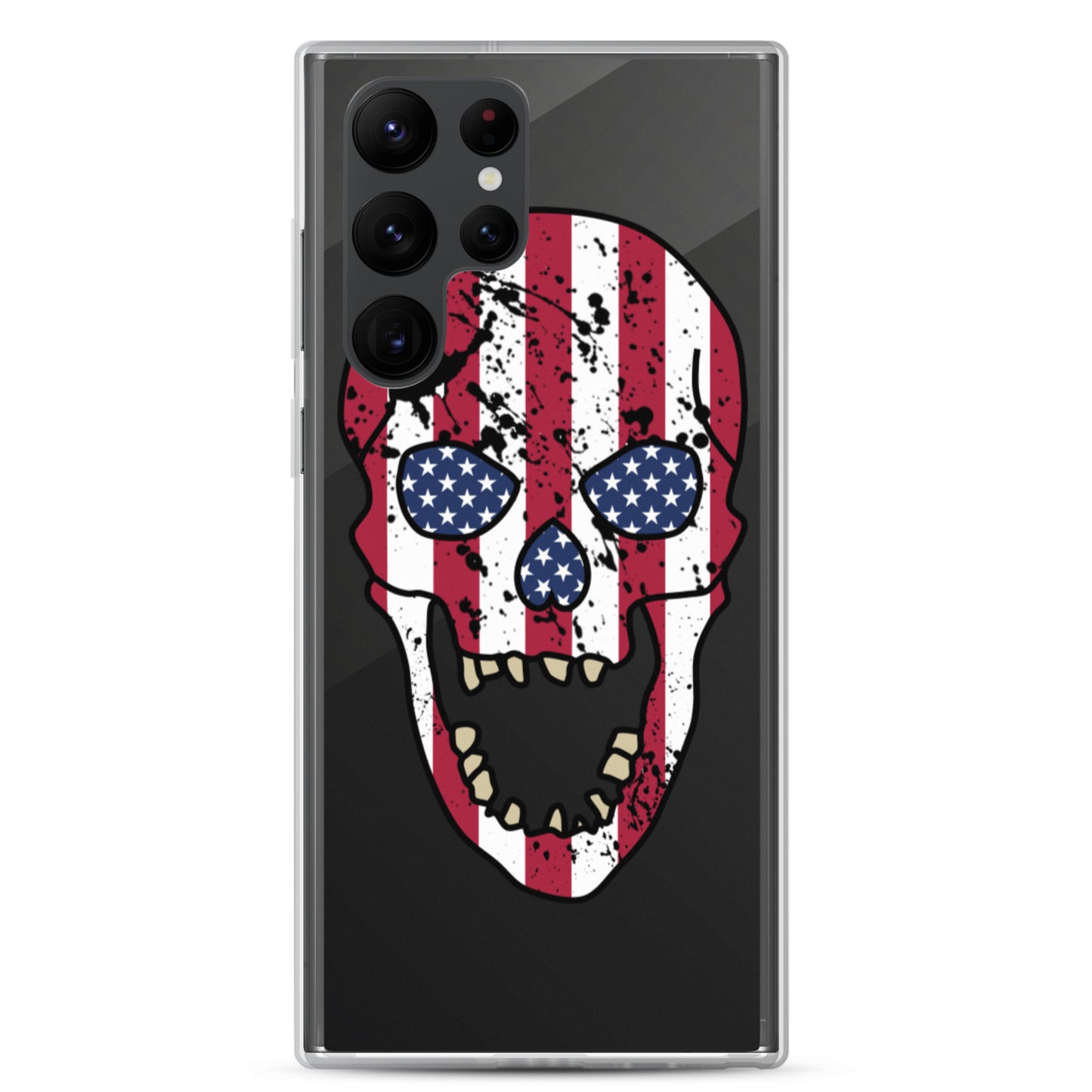 USA Skull Samsung Case - Galaxy S22 Ultra