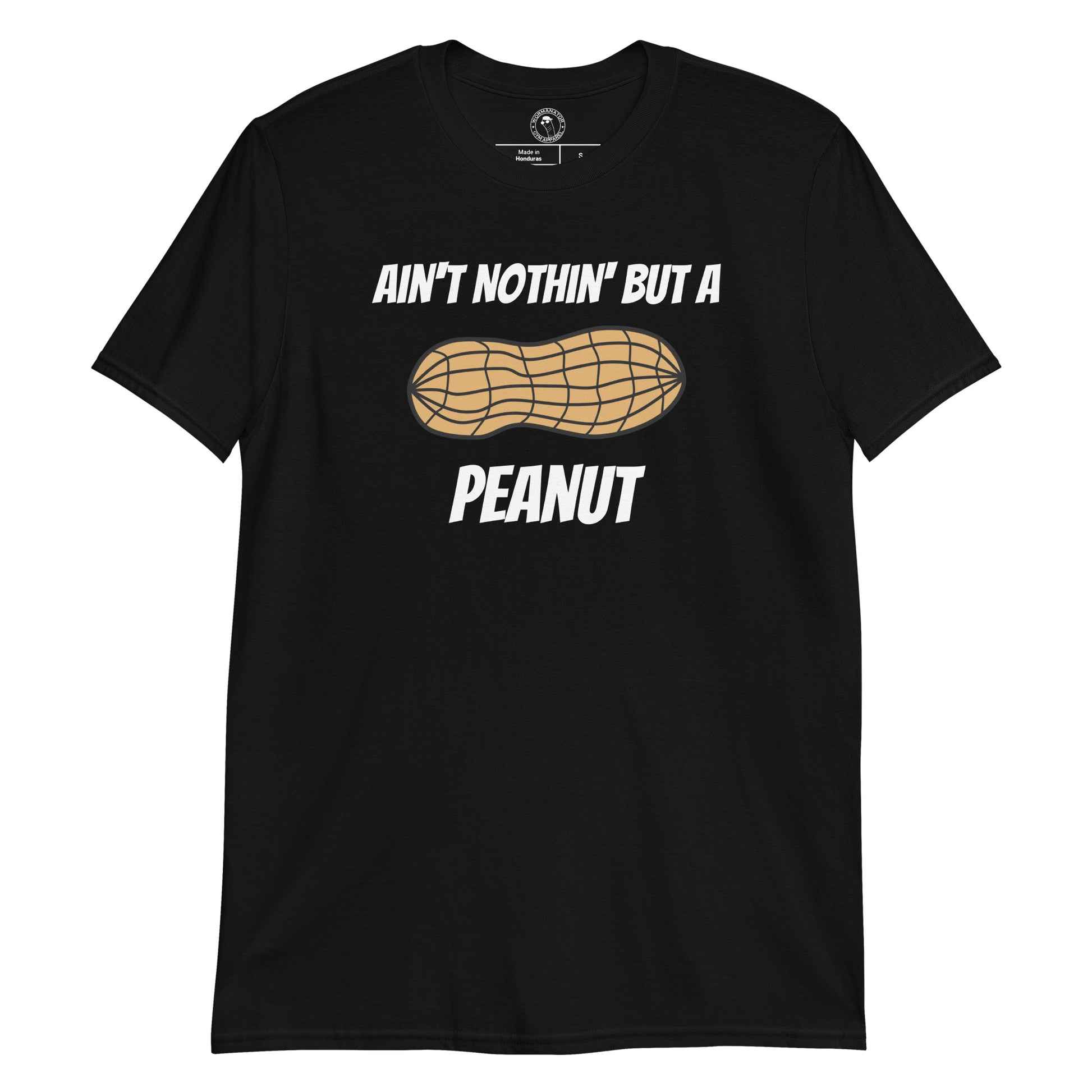 Ain't Nothin' but a Peanut Shirt in Black