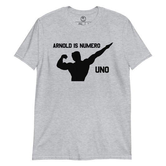 Arnold is Numero Uno Shirt in Sport Grey