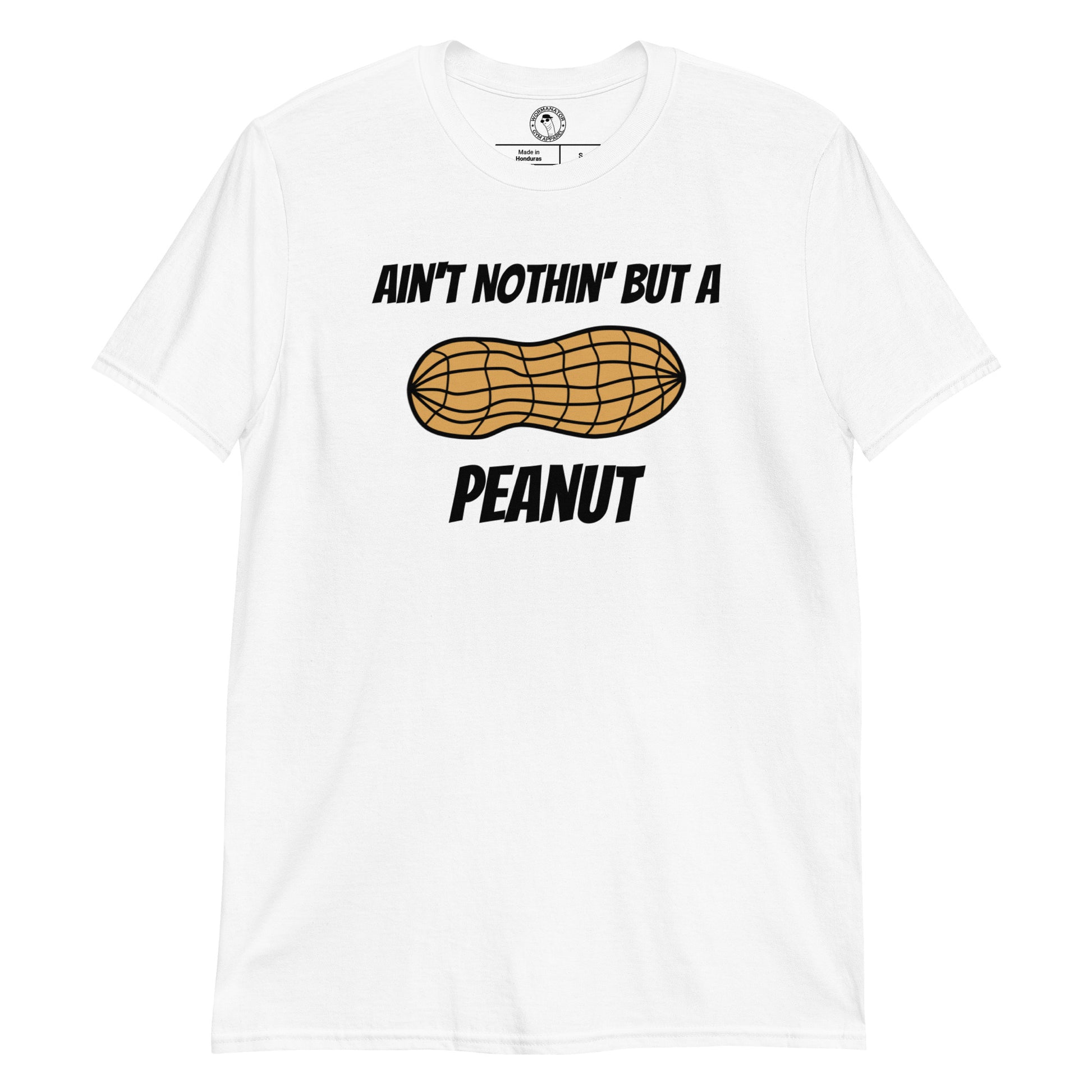 Ain't Nothin' but a Peanut Shirt in White