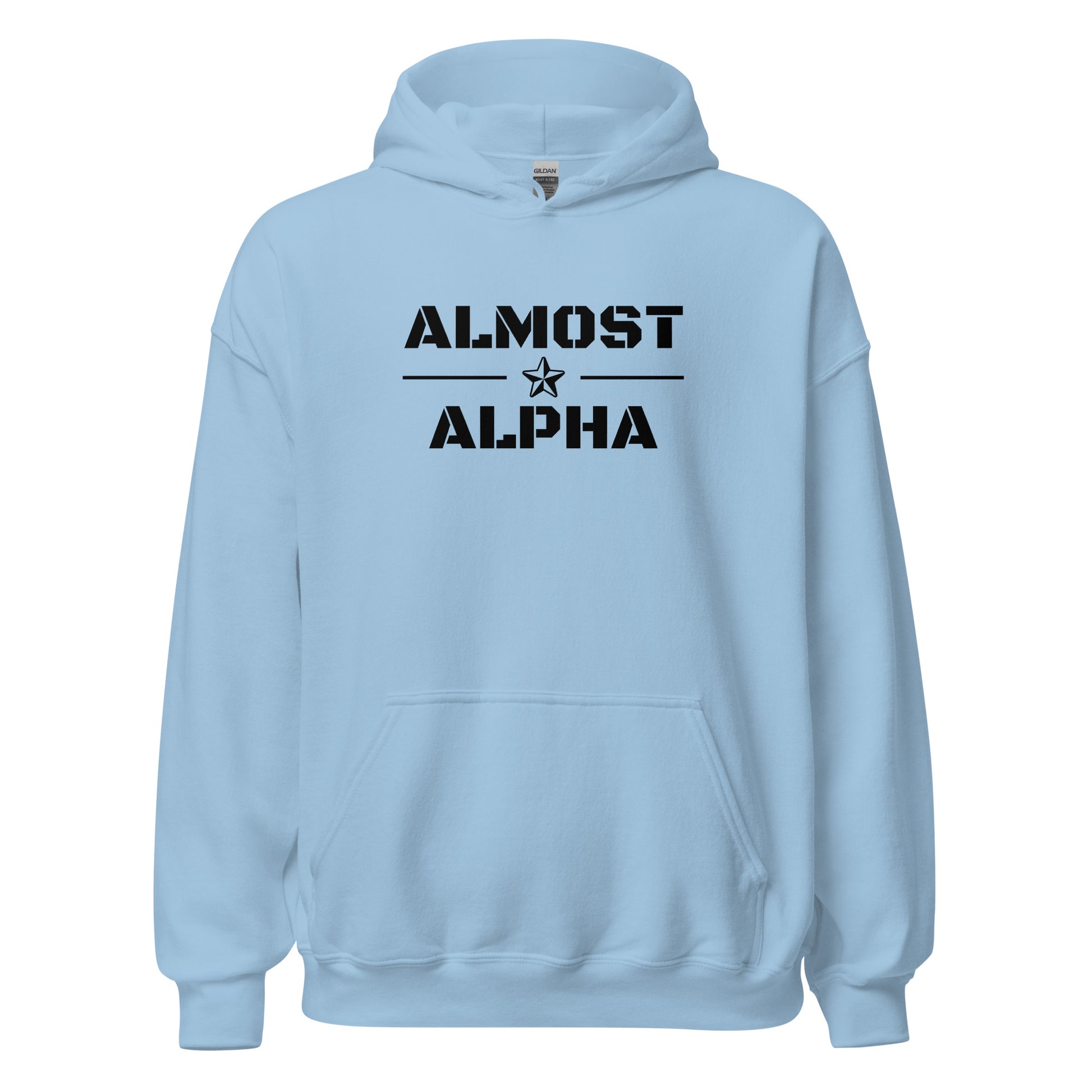 Almost Alpha Hoodie in Light Blue