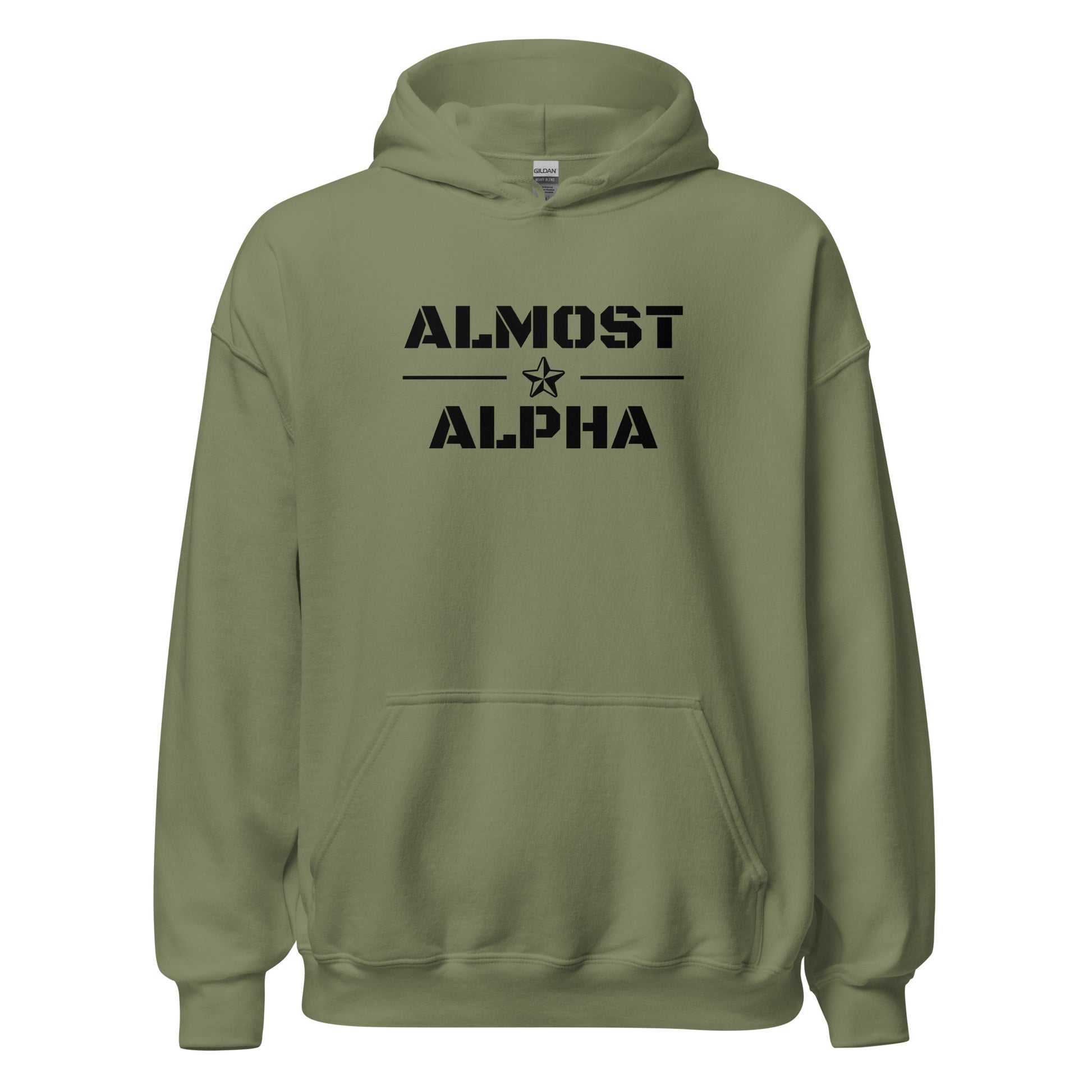 Almost Alpha Hoodie in Military Green